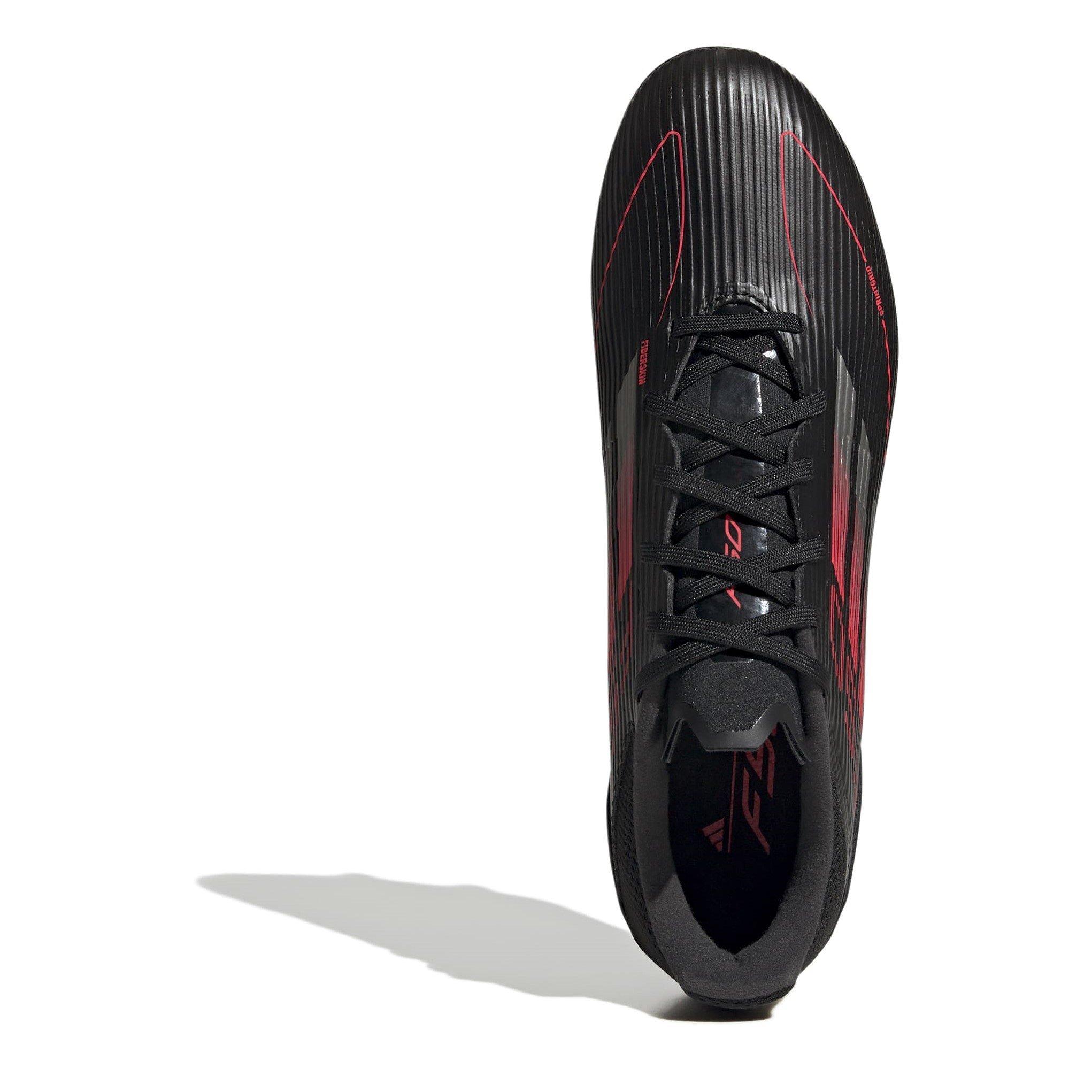 Zwart/IJzer/Rood - adidas - F50 League Soft Ground Football Boots - 5