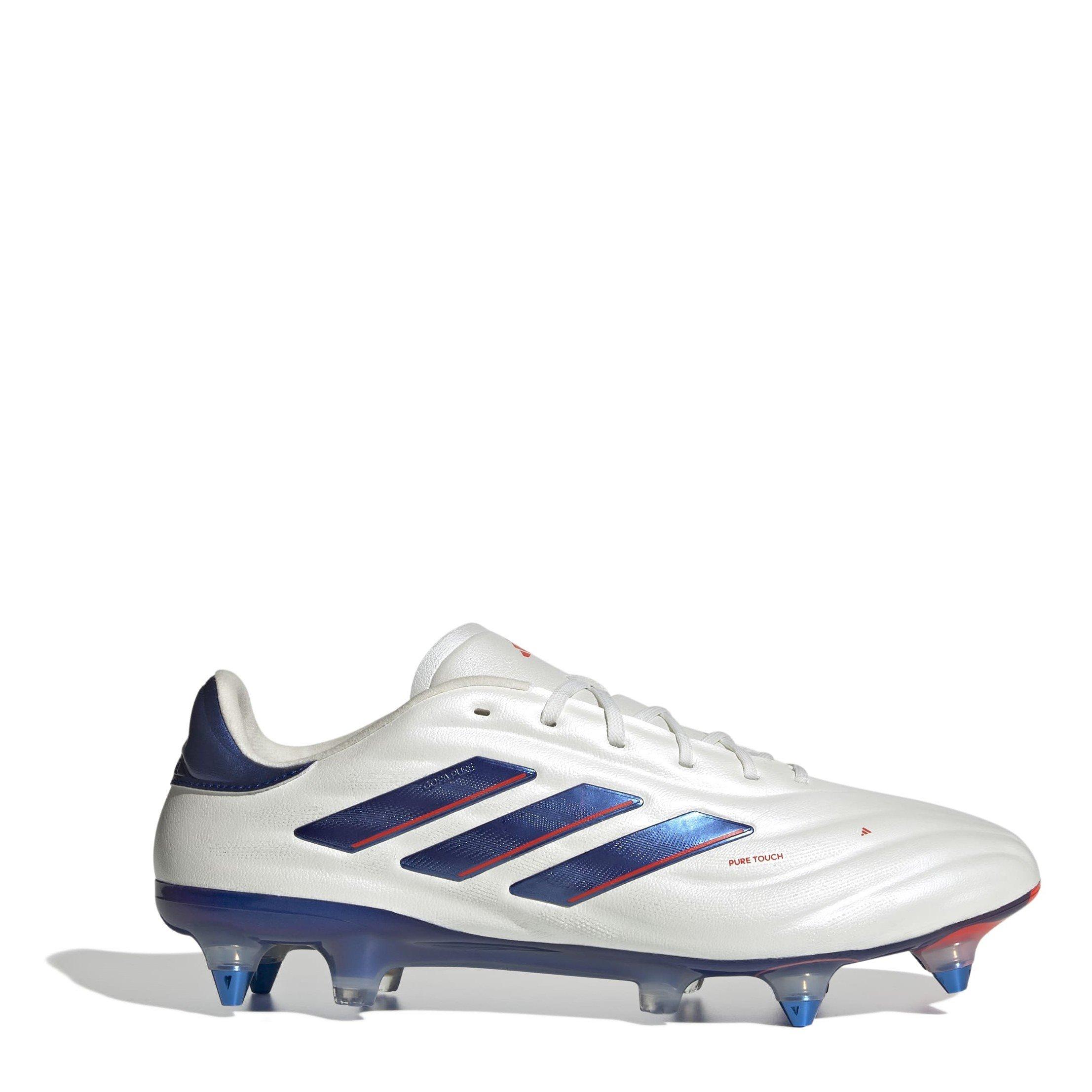 Blanc/Bleu - adidas - Copa Pure 2 Elite Soft Ground Football Boots - 1