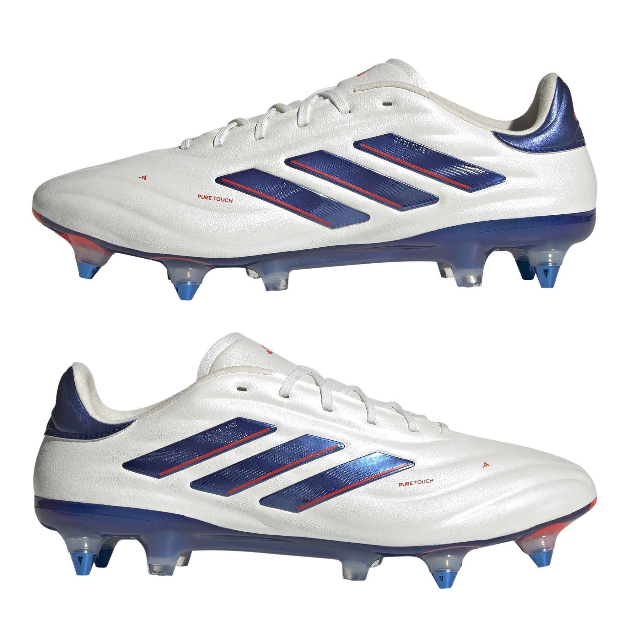 Bianco/Azzurro - adidas - Copa Pure 2 Elite Soft Ground Football Boots - 9