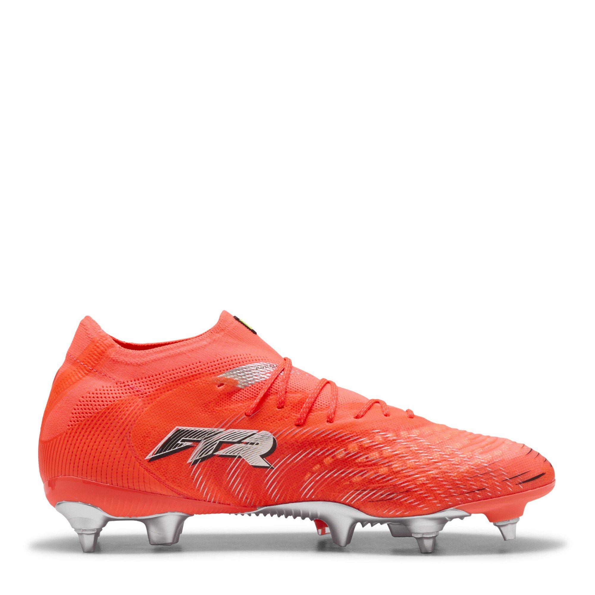 Red/Silver - Puma - PUMA Future 9 Ultimate Soft Ground Football Boots - 4