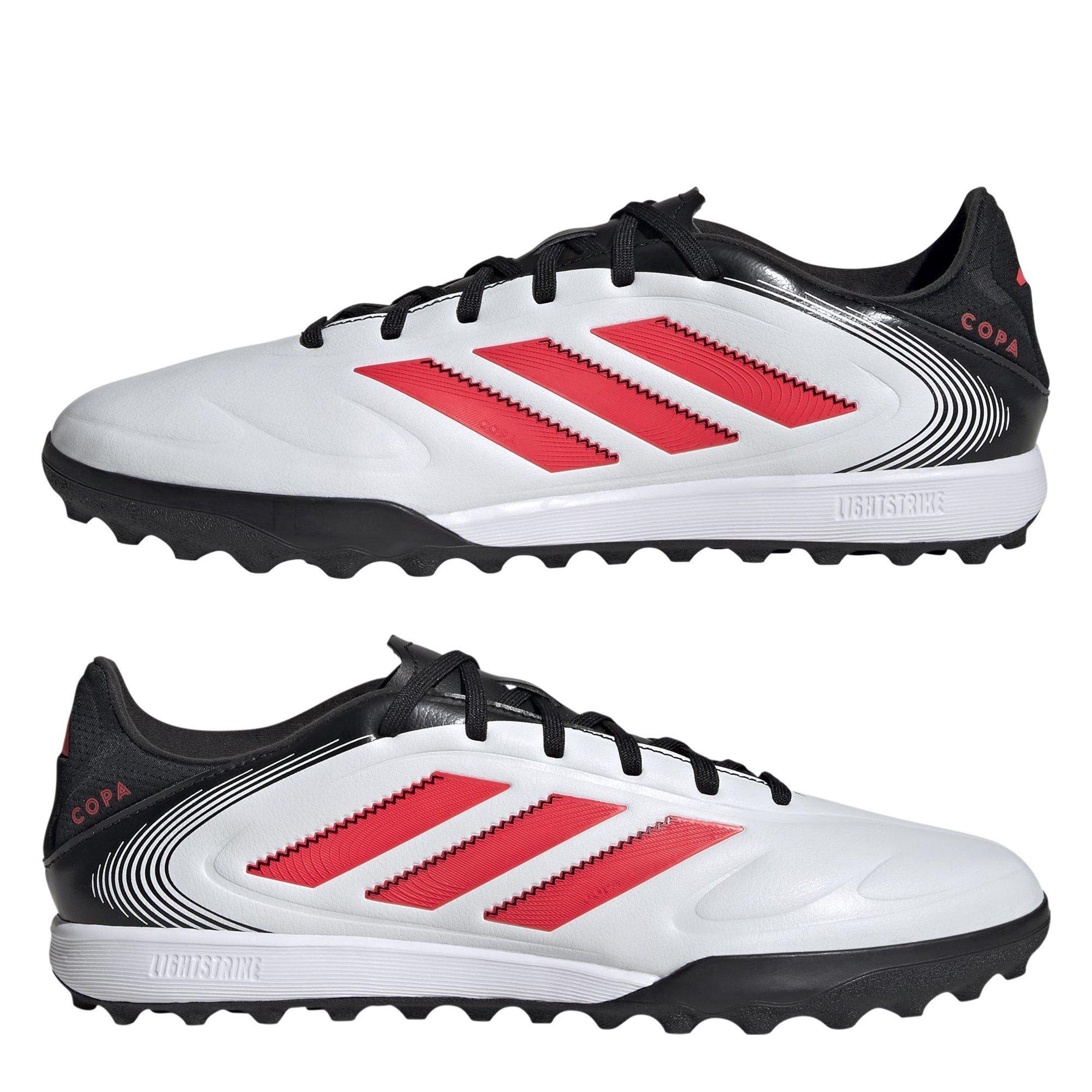 Bianco/Rosso/Nero - adidas - Adults Copa Pure 3 League Soft Ground Football Boots - 9