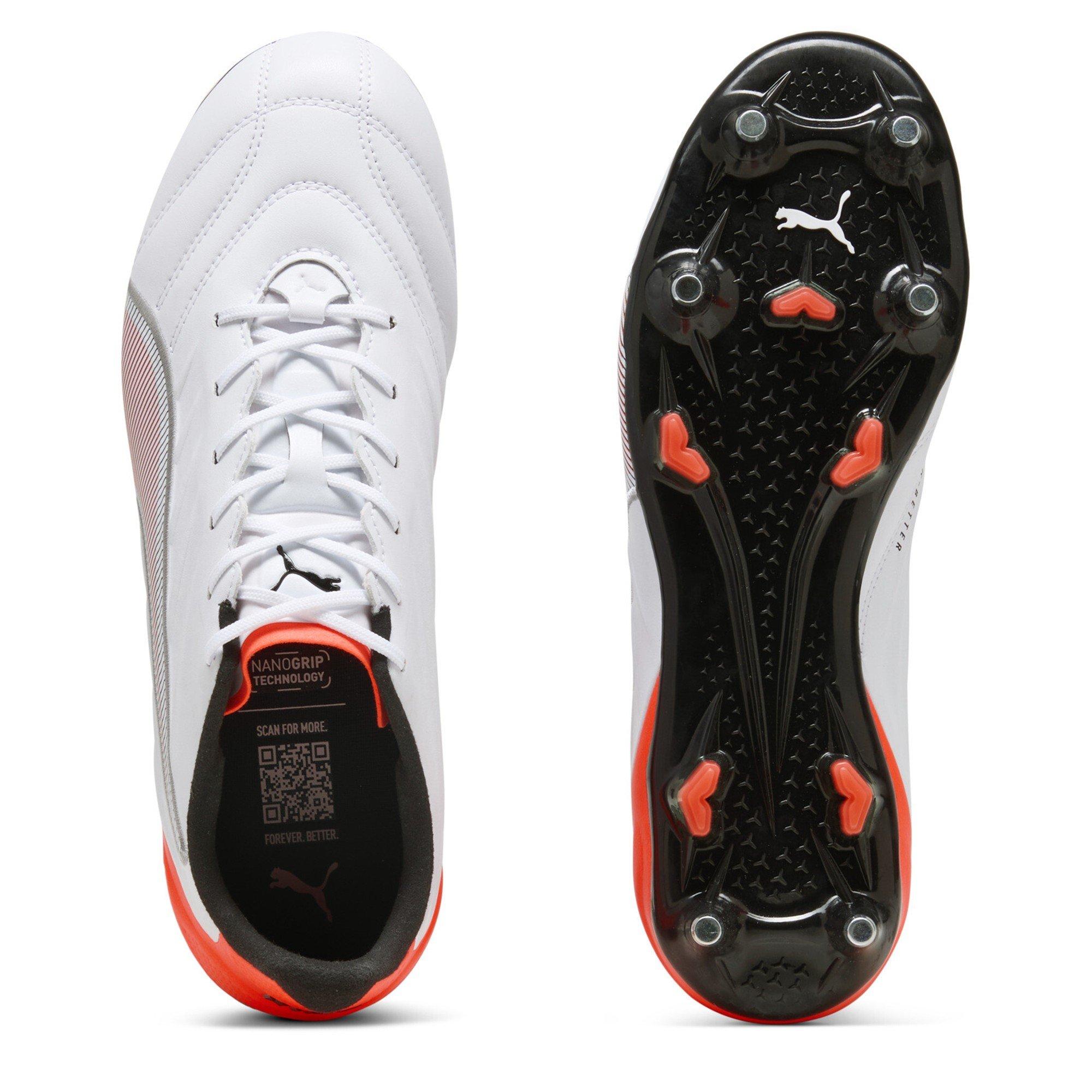 Puma Weiß-PU - Puma - Men's King Pro Mxsg Soft Ground Football Boots - 3