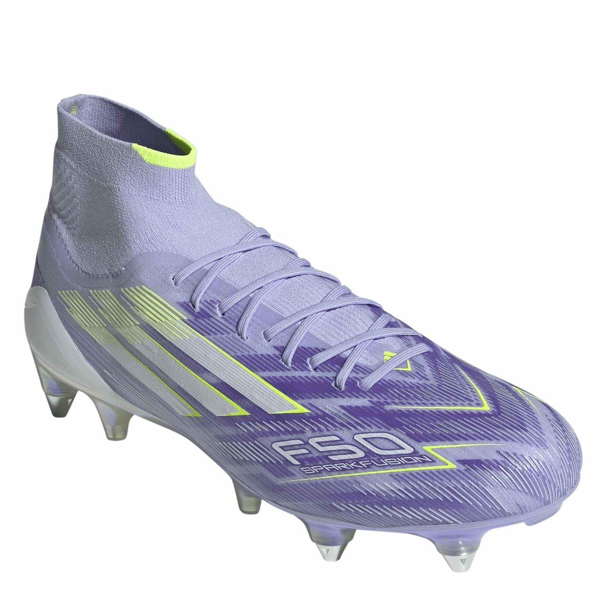 Violetter Ton/Luc - adidas - Men's F50 Sparkfusion Elite Soft Ground Football Boot - 3