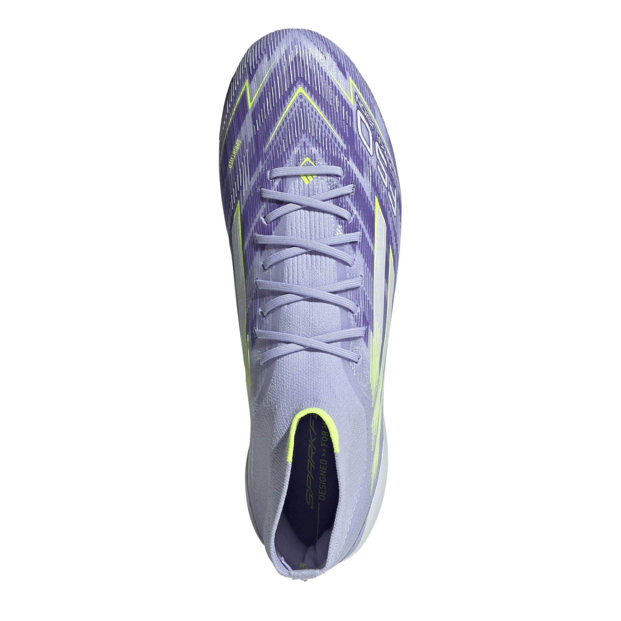 Violetter Ton/Luc - adidas - Men's F50 Sparkfusion Elite Soft Ground Football Boot - 5