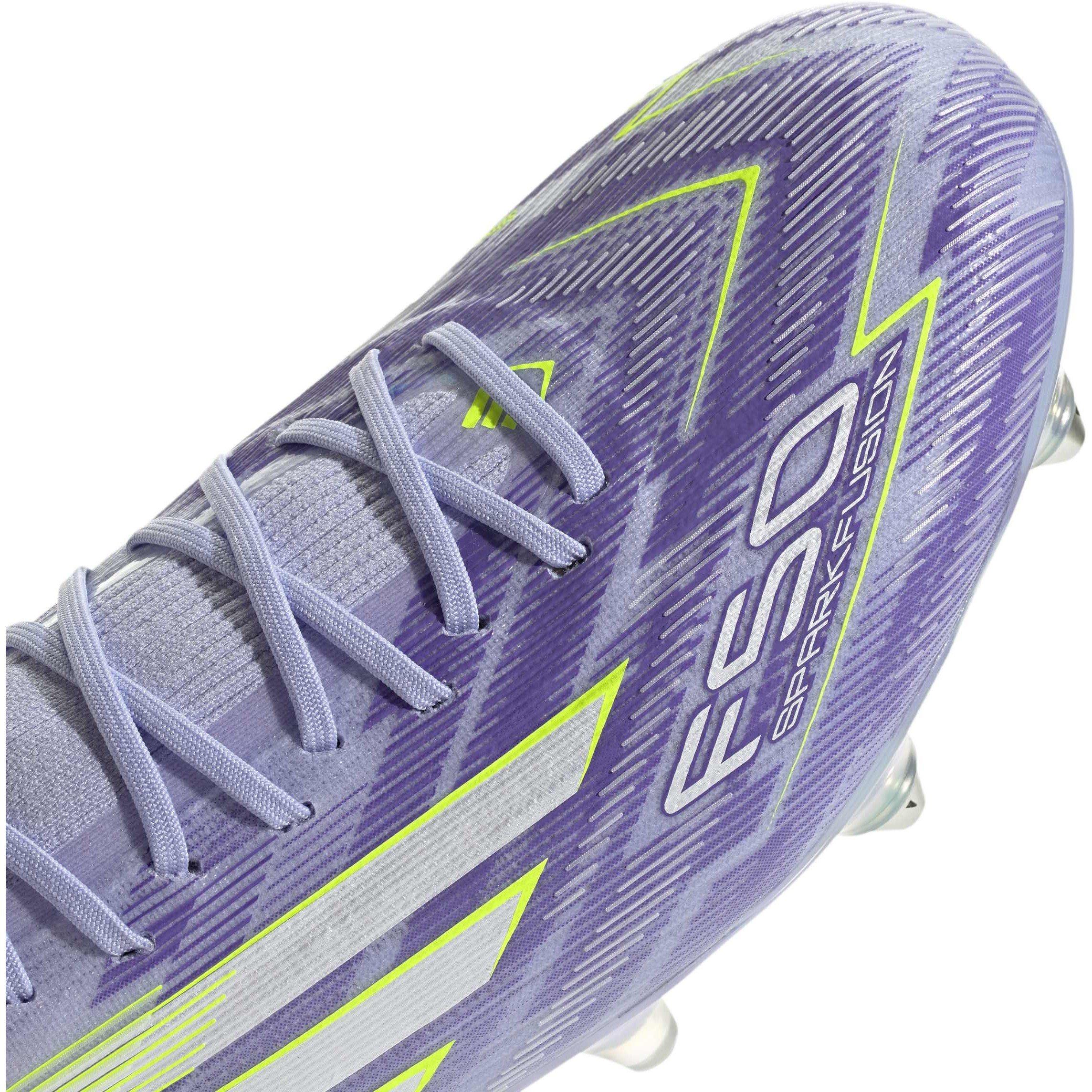 Violetter Ton/Luc - adidas - Men's F50 Sparkfusion Elite Soft Ground Football Boot - 8