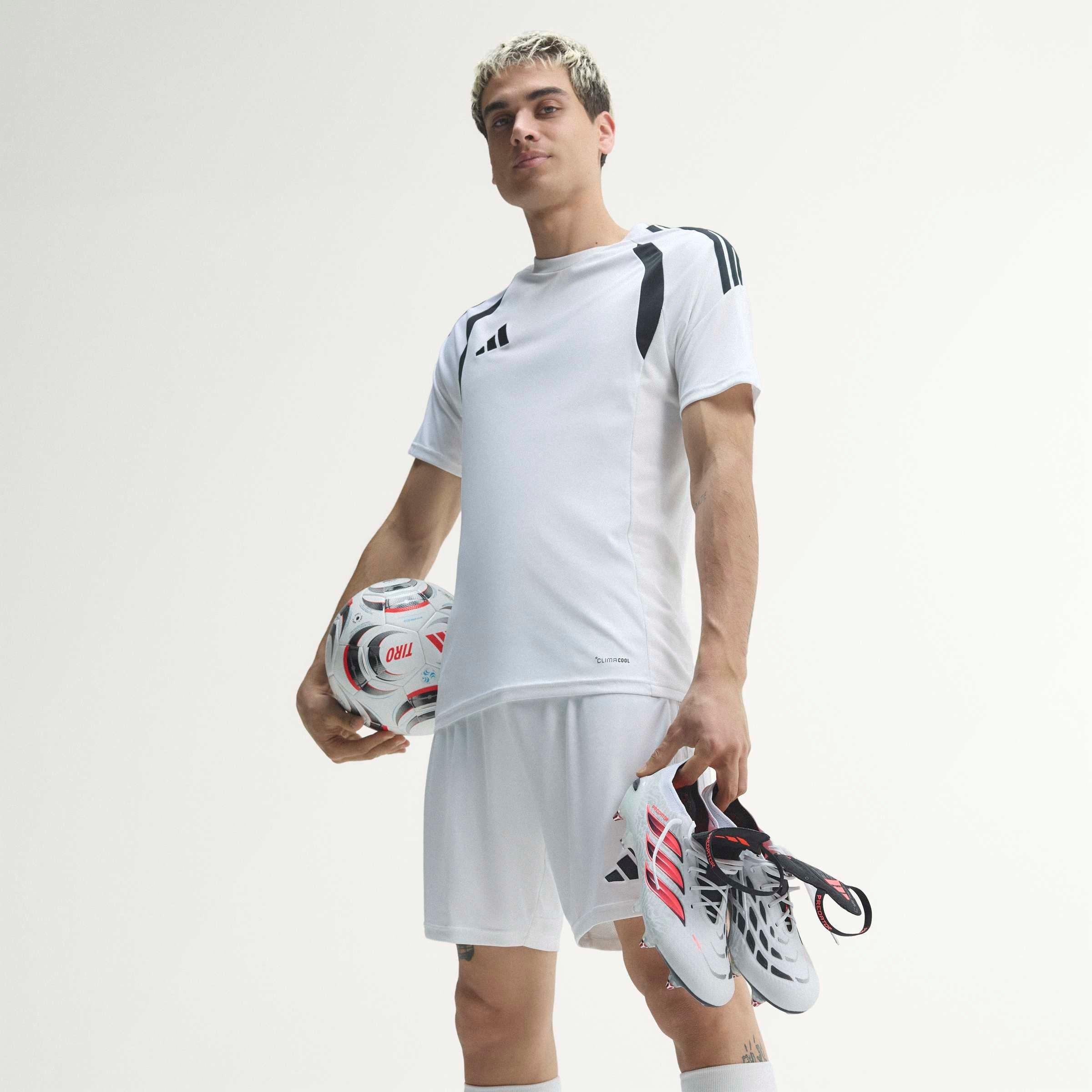 White/Coral - adidas - Mens adidas Predator Elite Fold Over Tongue Soft Ground Football Boots - 14