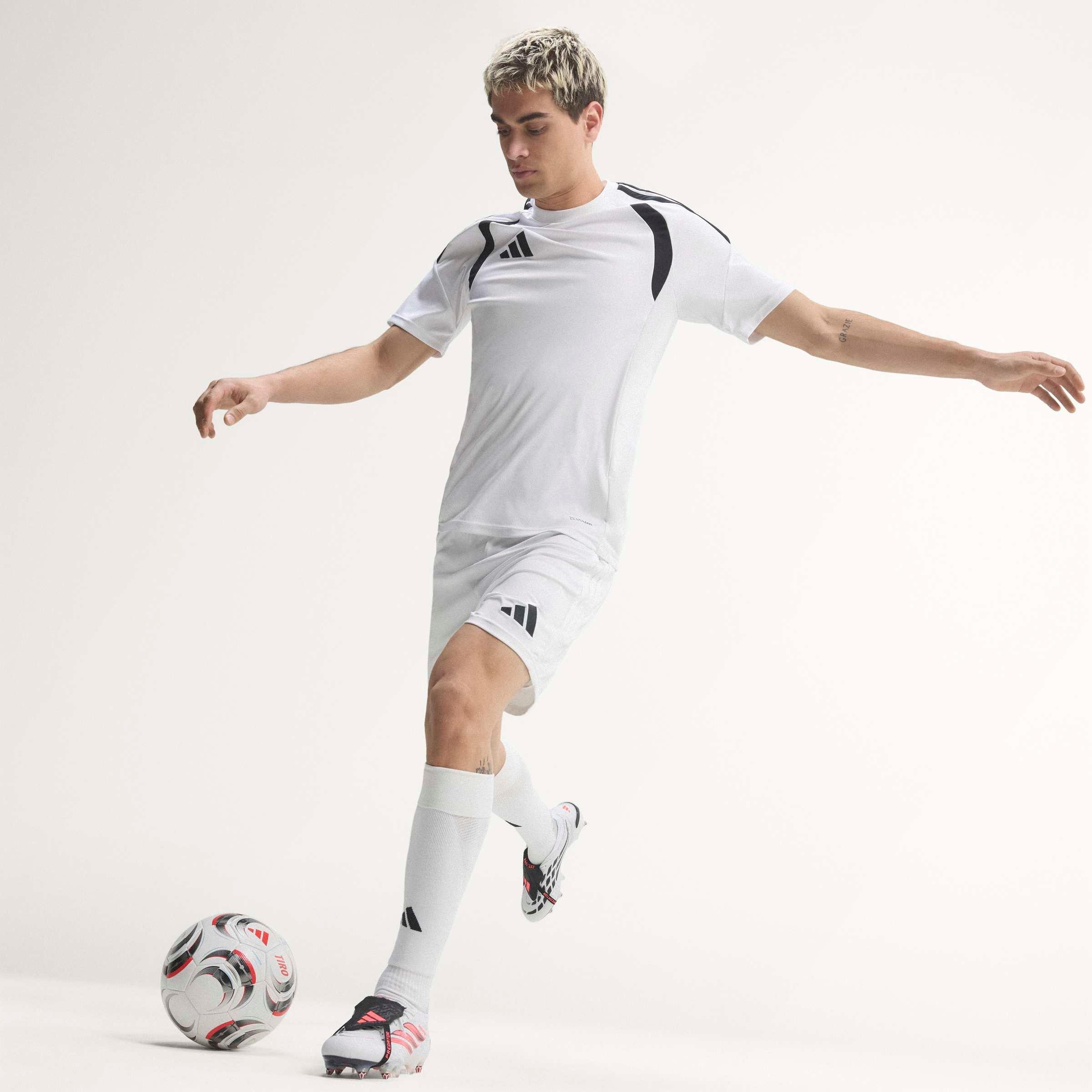 White/Coral - adidas - Mens adidas Predator Elite Fold Over Tongue Soft Ground Football Boots - 7