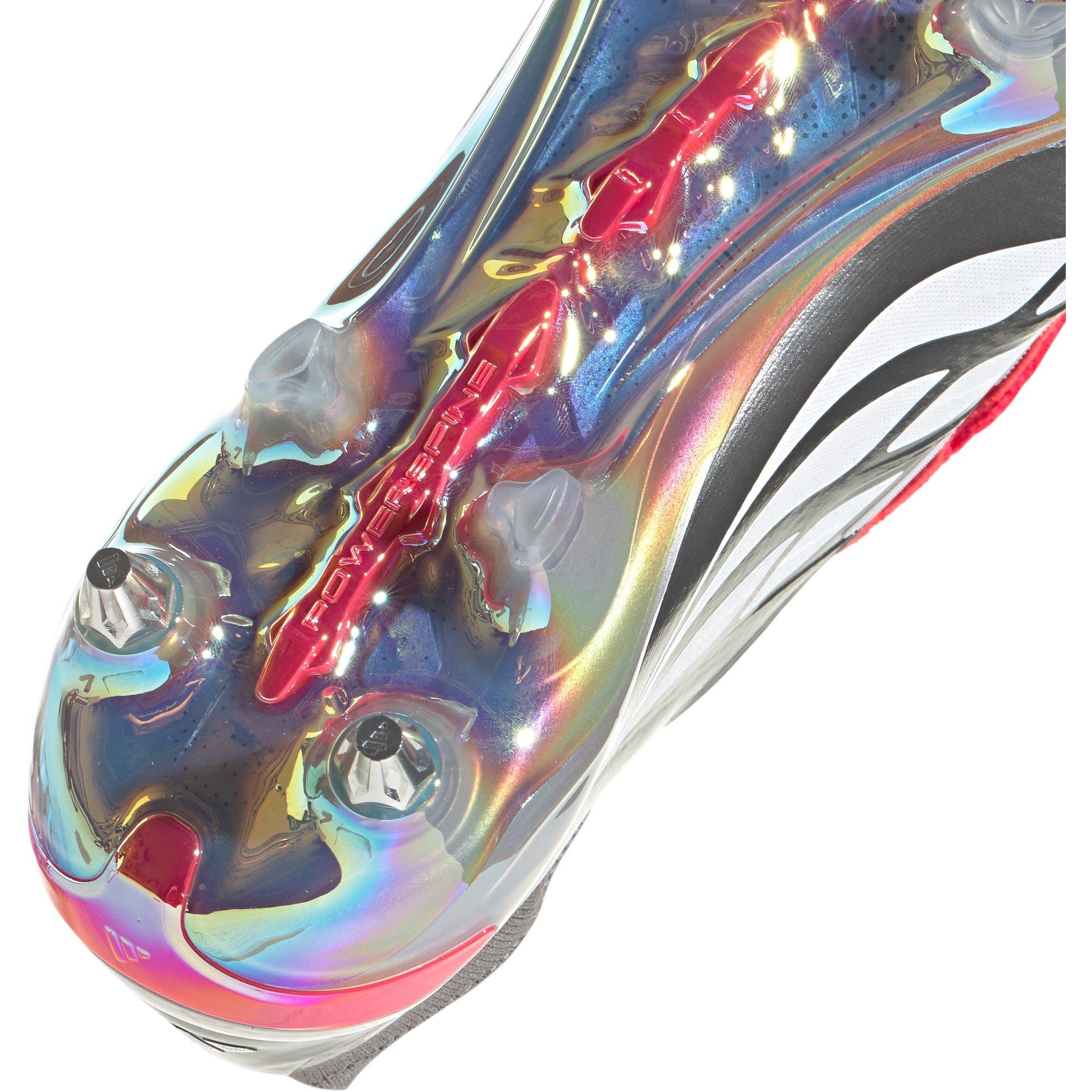 Grey/Red - adidas - adidas Predator Elite Fold Over Tongue Soft Ground Football Boots - 8