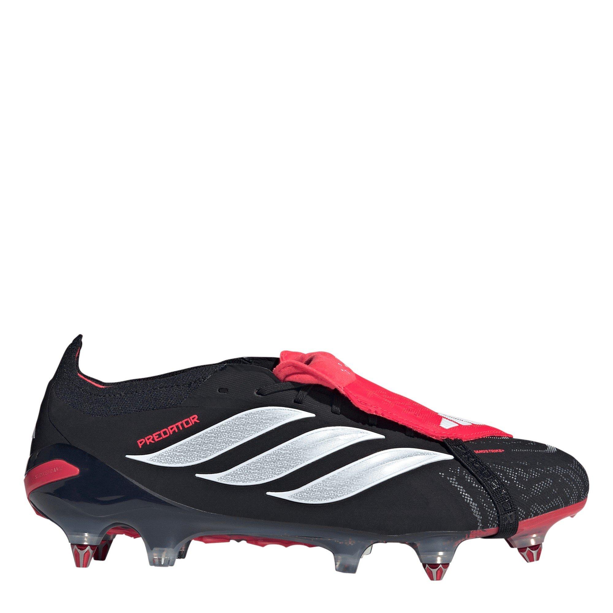 Mens adidas Predator Elite Fold Over Tongue Soft Ground Football Boots