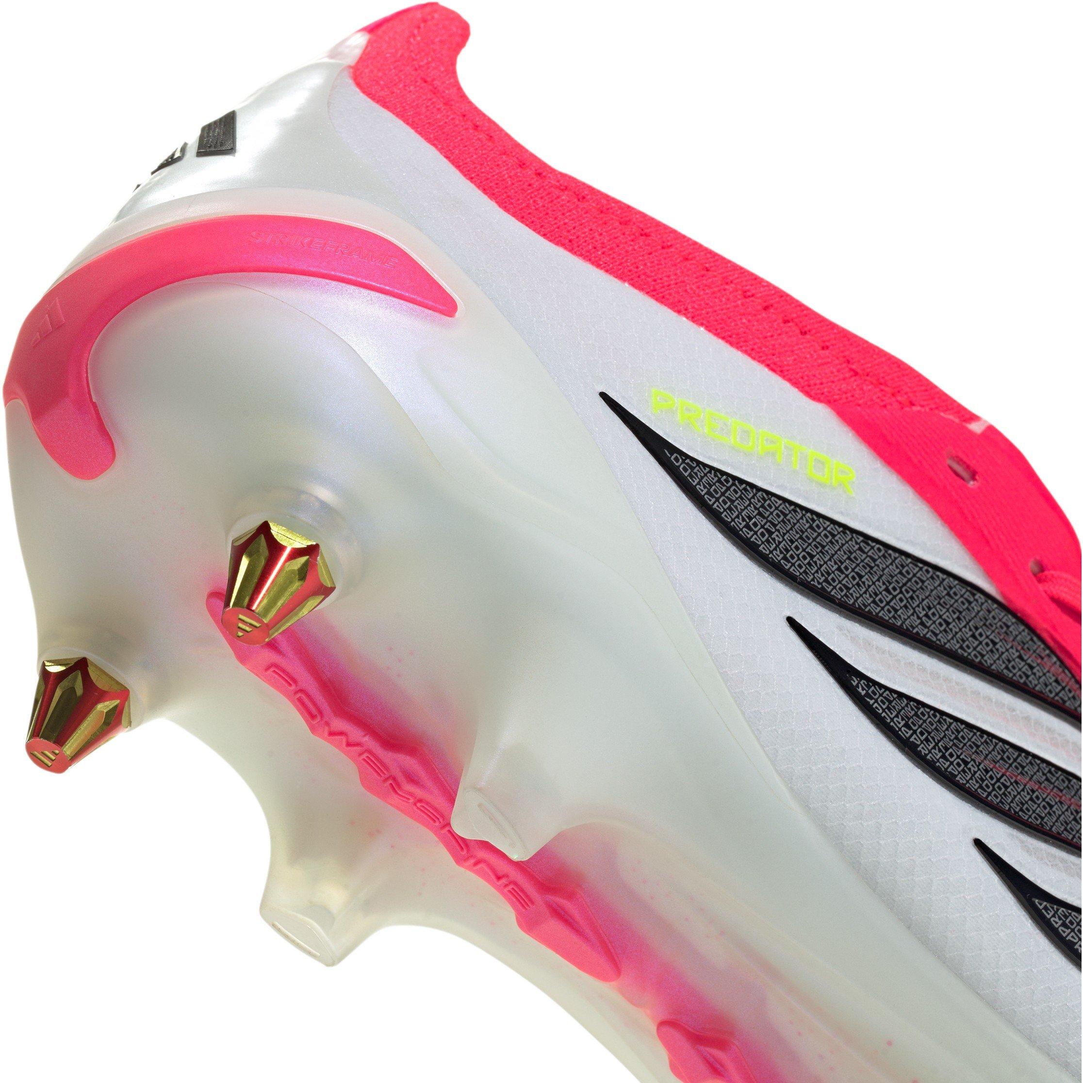 Red/Blk/White - adidas - Mens adidas Predator Elite Fold Over Tongue Soft Ground Football Boots - 7