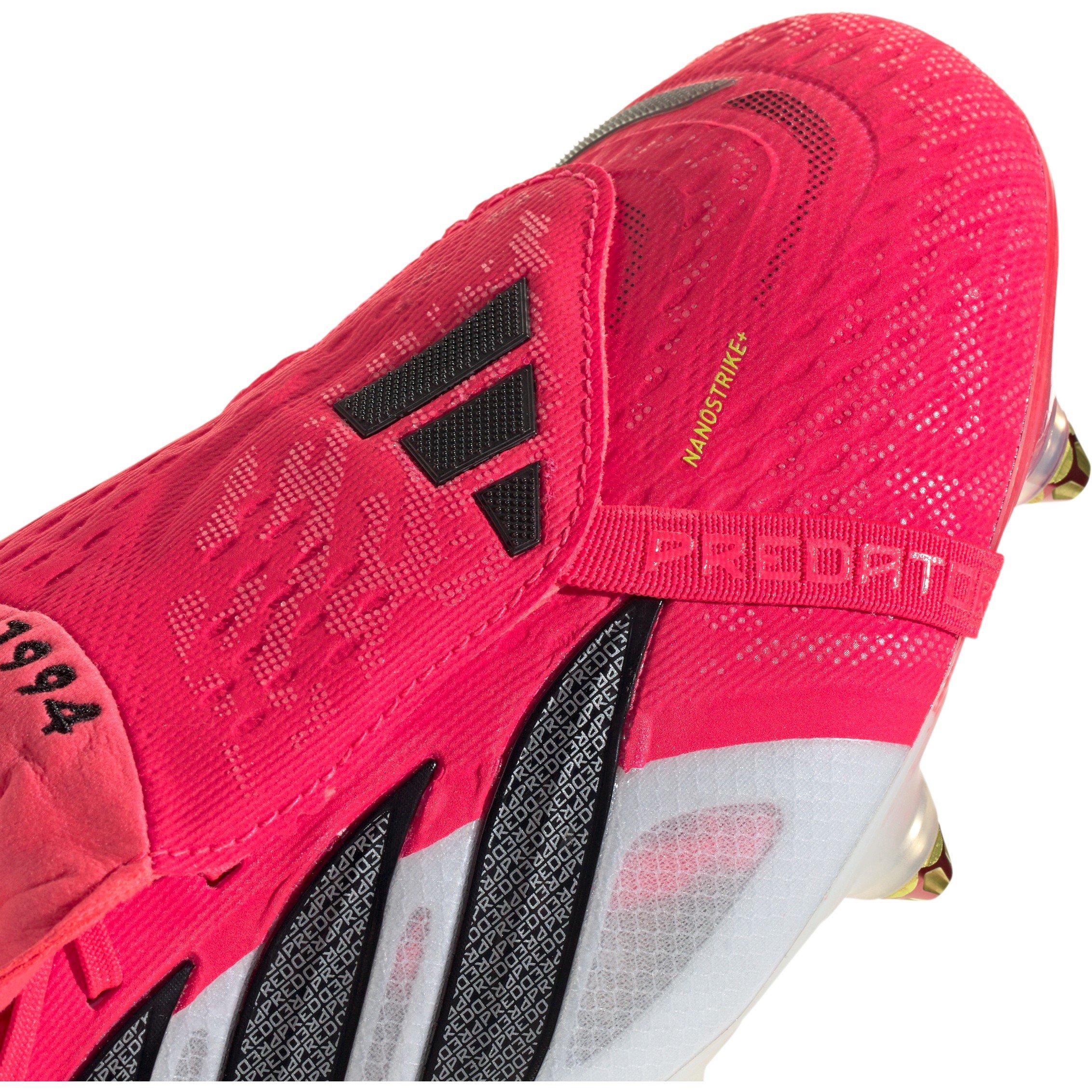 Red/Blk/White - adidas - Mens adidas Predator Elite Fold Over Tongue Soft Ground Football Boots - 8