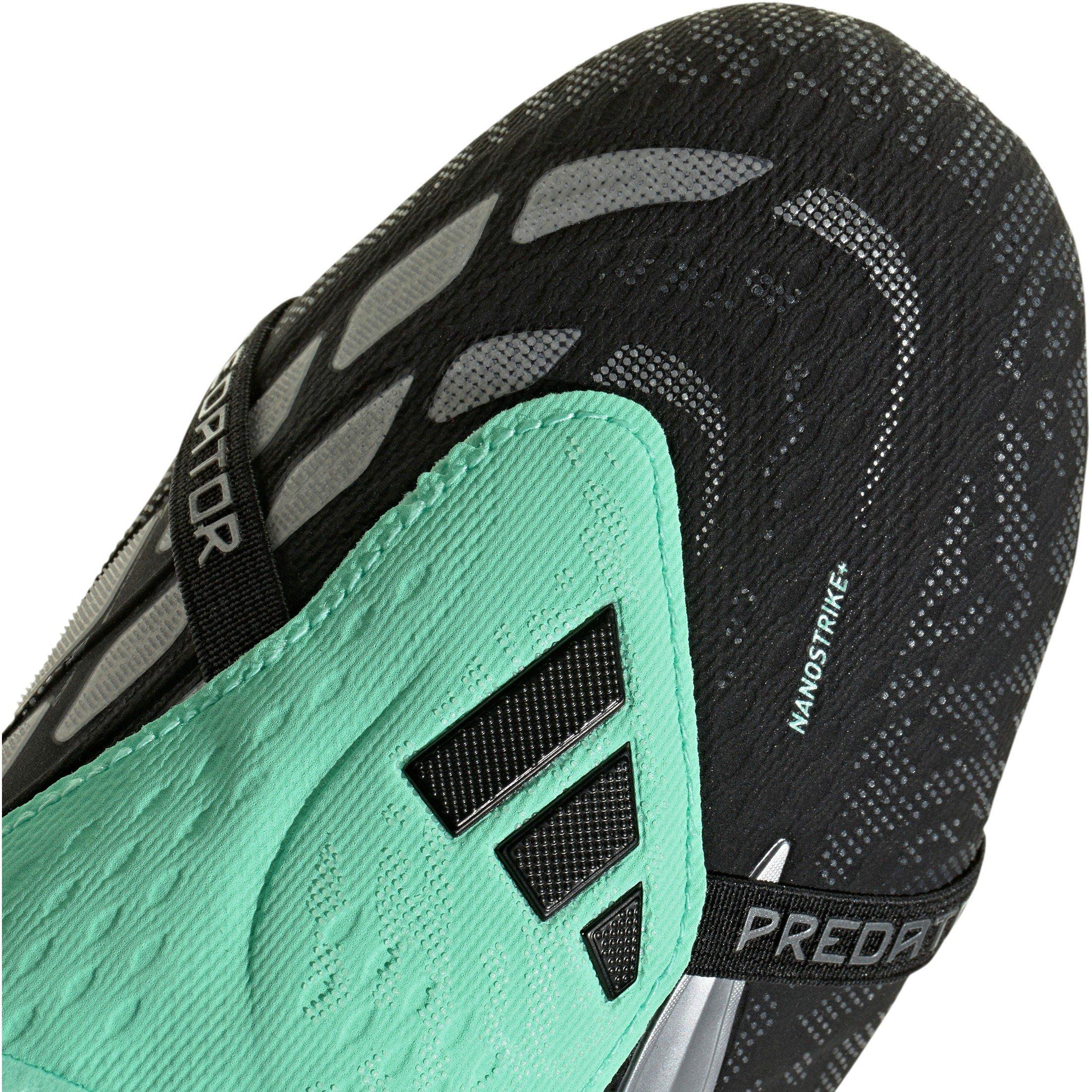 Schwarz/Minze - adidas - Mens adidas Predator Elite Fold Over Tongue Soft Ground Football Boots - 8