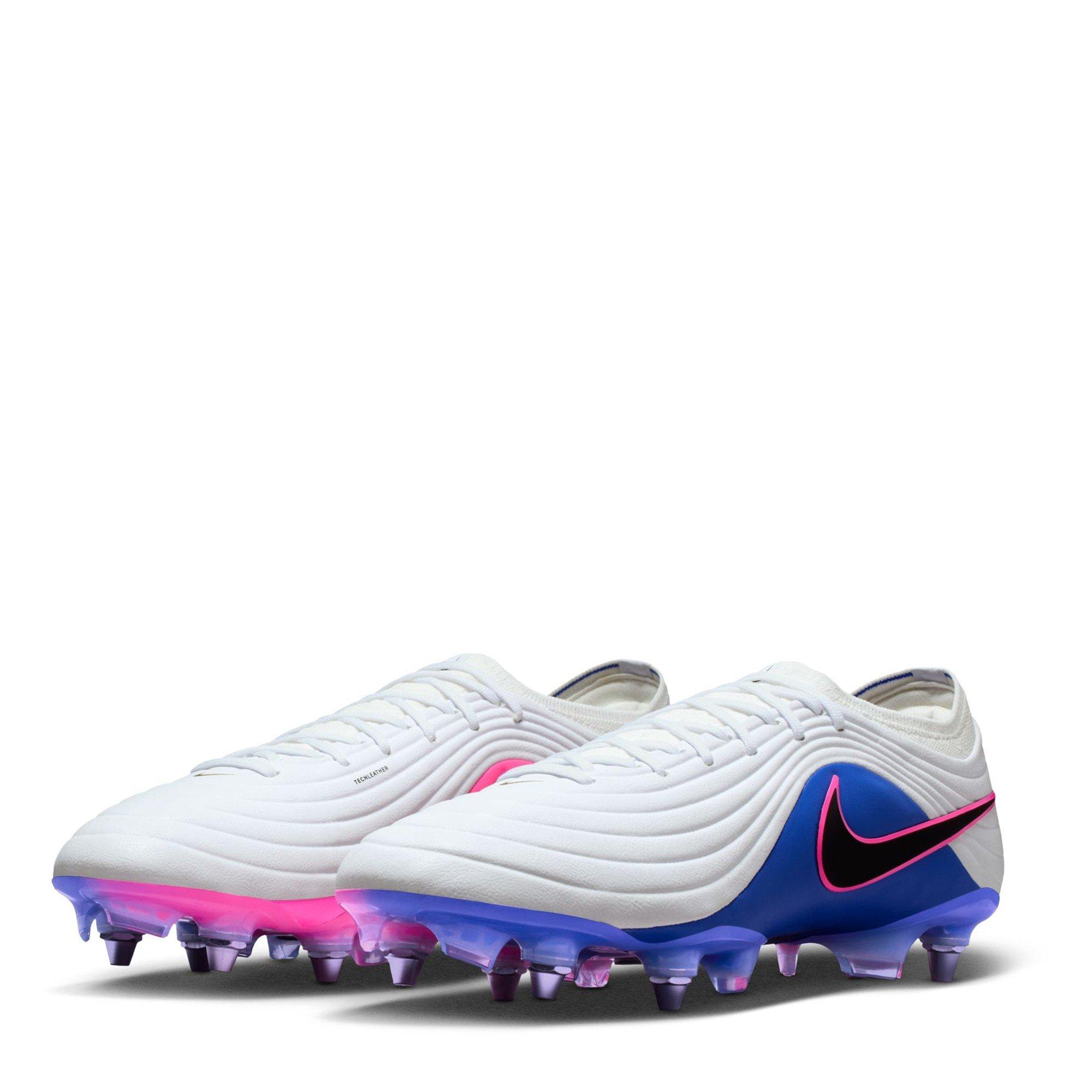 Blau/Weiß/Rosa - Nike - Tiempo Maestro Elite Adults Soft Ground Football Boots - 4