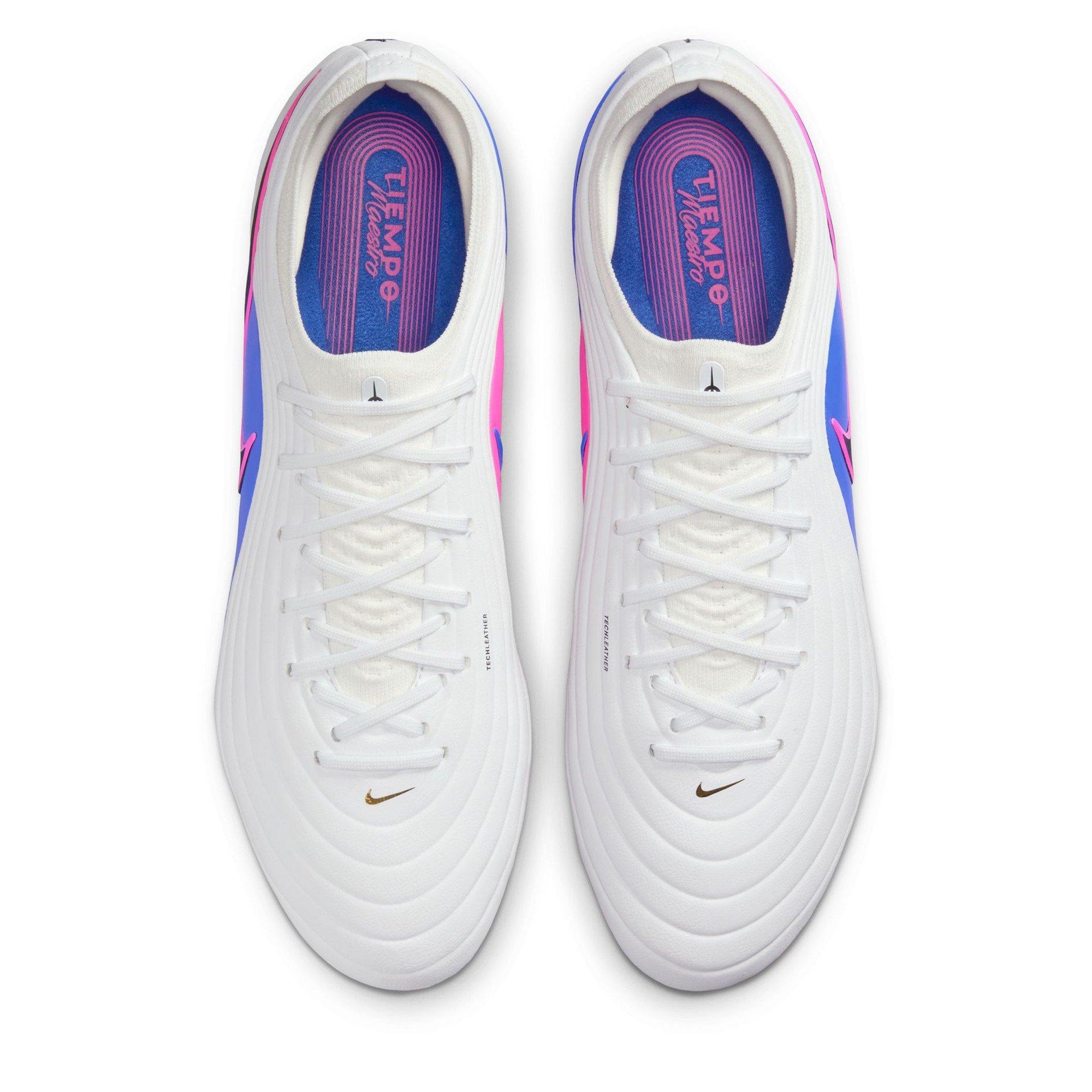 Blau/Weiß/Rosa - Nike - Tiempo Maestro Elite Adults Soft Ground Football Boots - 6