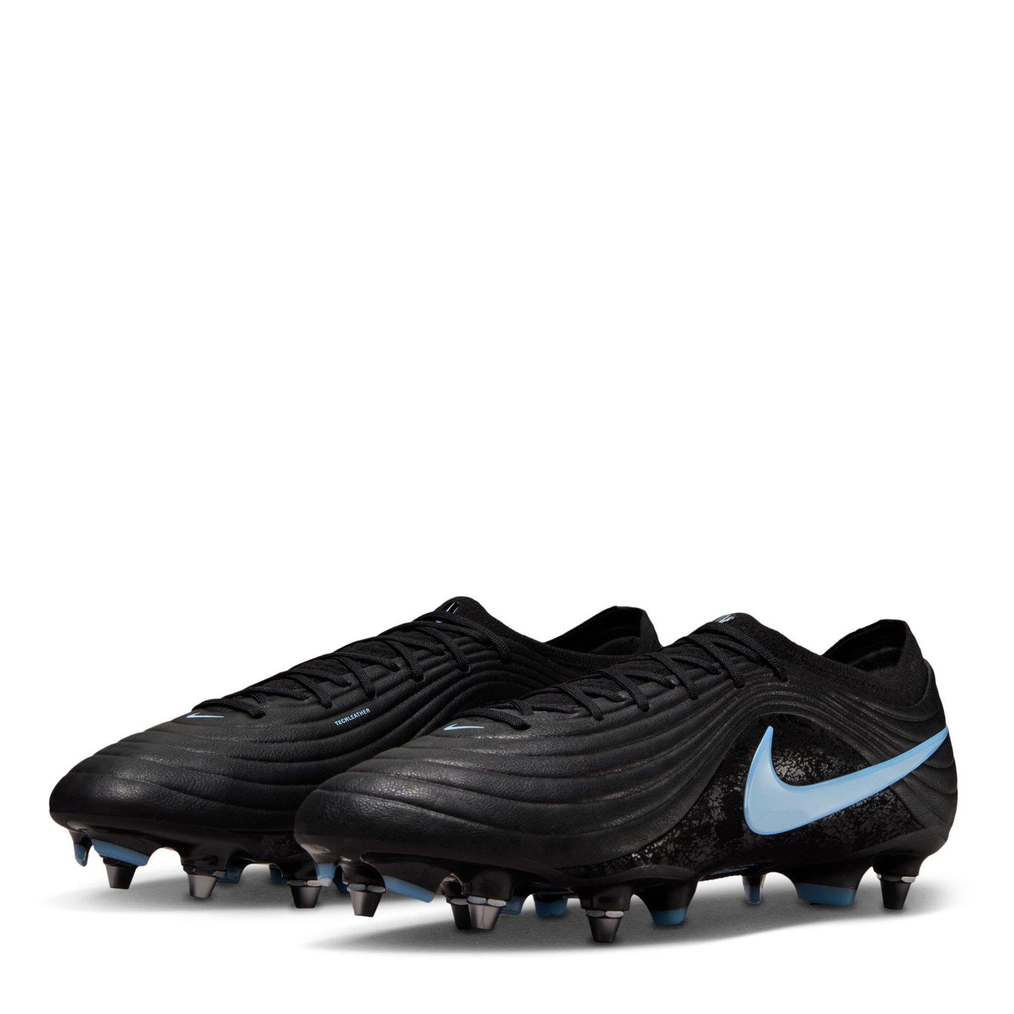 Zwart/Blauw - Nike - Tiempo Maestro Elite Adults Soft Ground Football Boots - 4