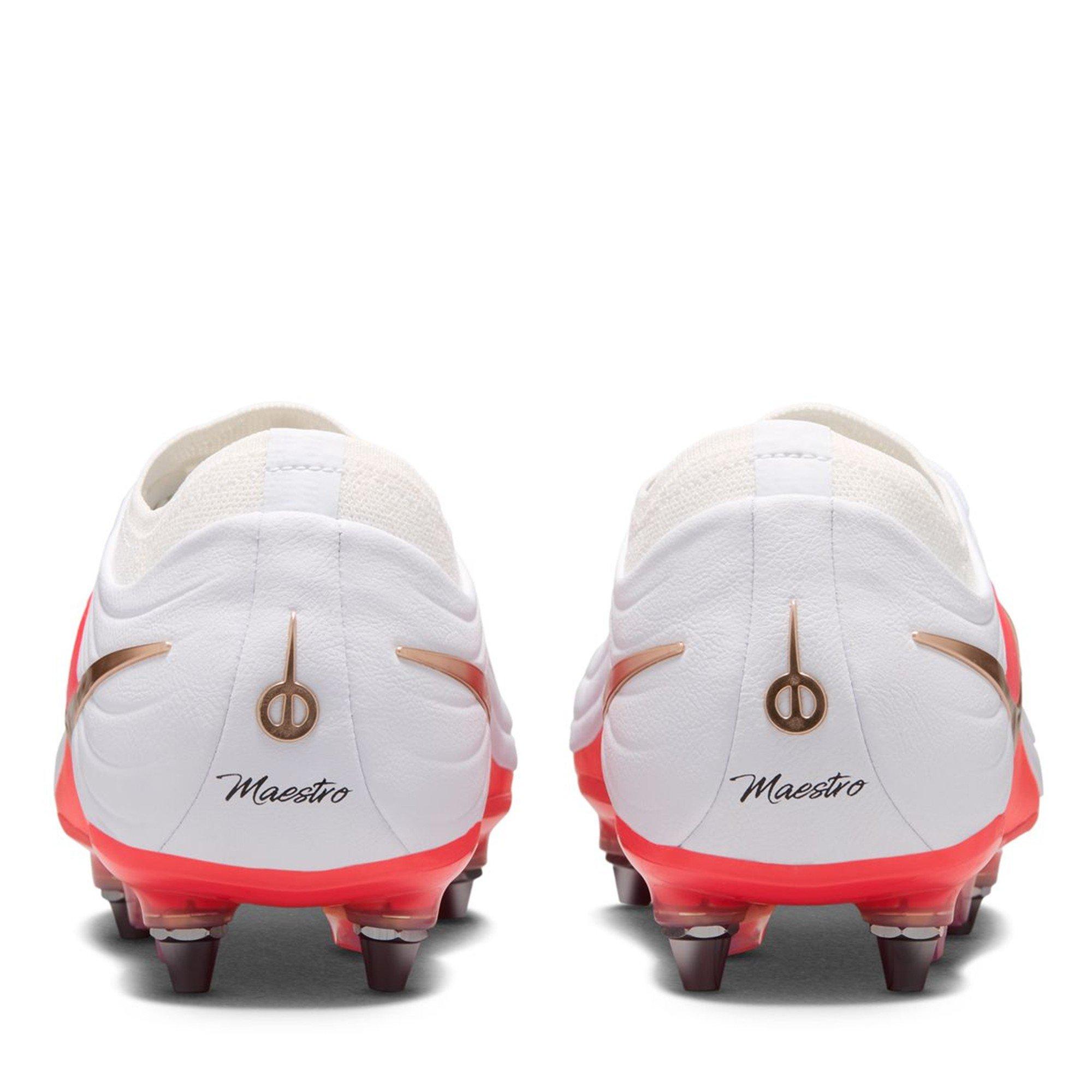 White/Red - Nike - Tiempo Maestro Elite Adults Soft Ground Football Boots - 5
