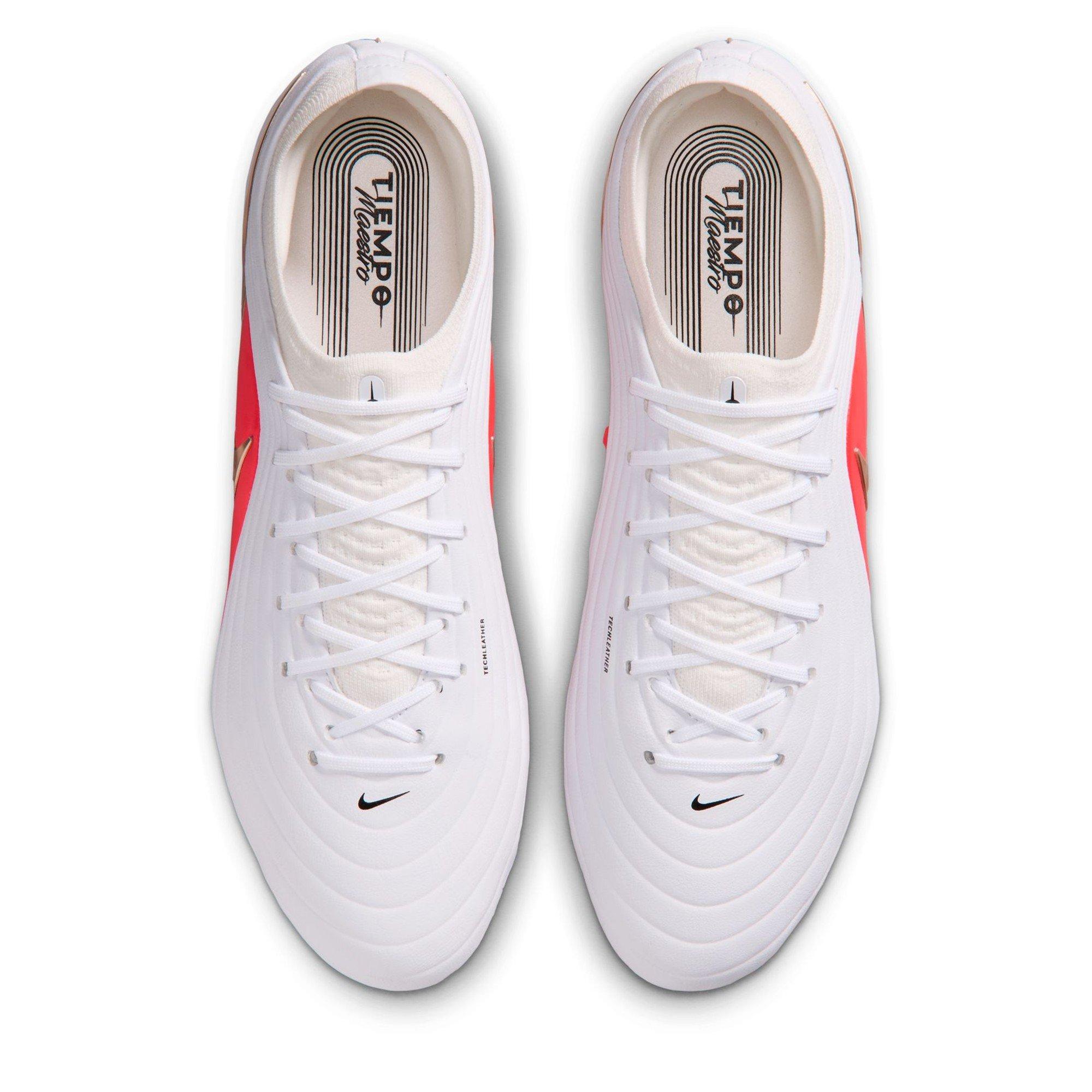 White/Red - Nike - Tiempo Maestro Elite Adults Soft Ground Football Boots - 6
