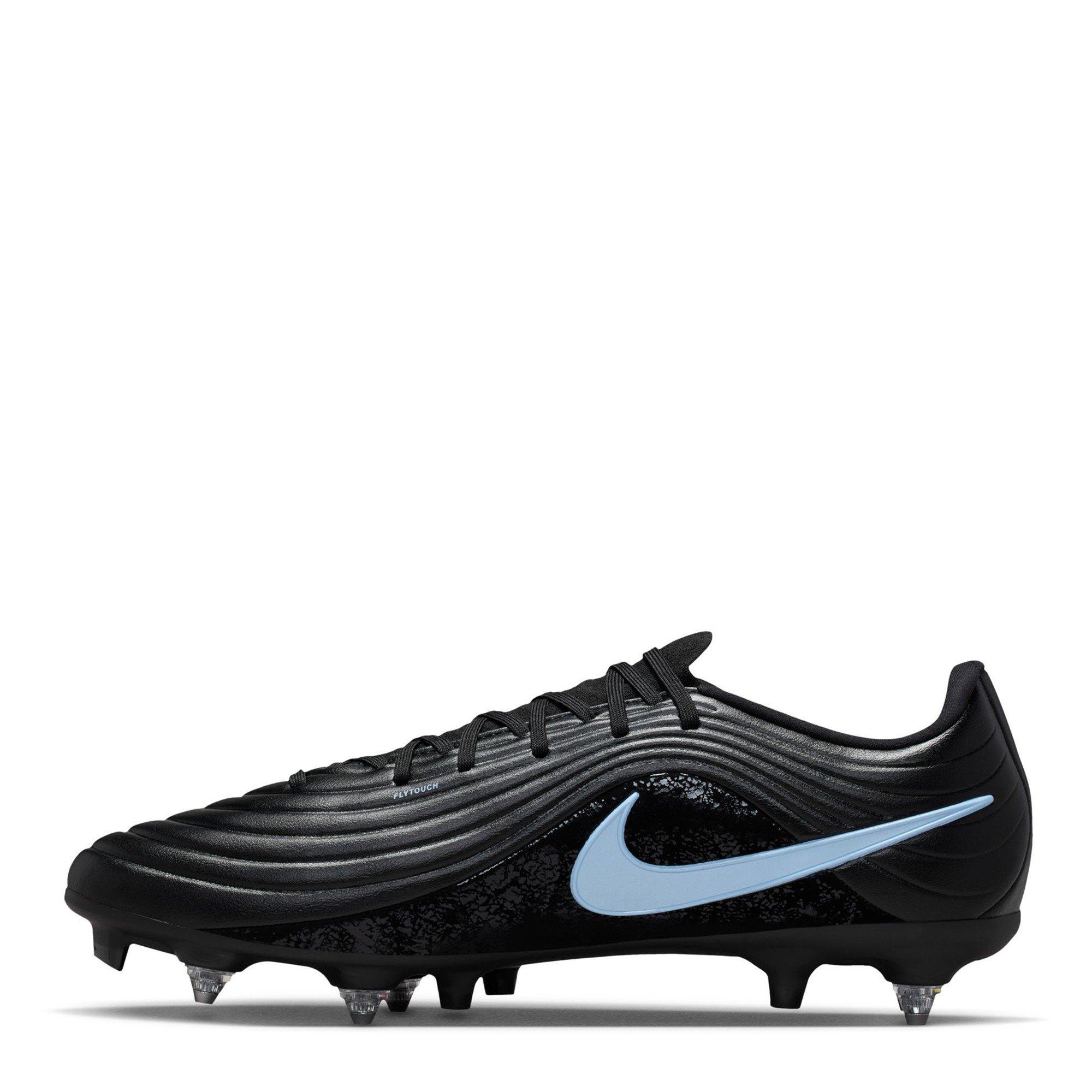 Schwarz/Blau - Nike - Tiempo Academy Adults Soft Ground Football Boots - 2
