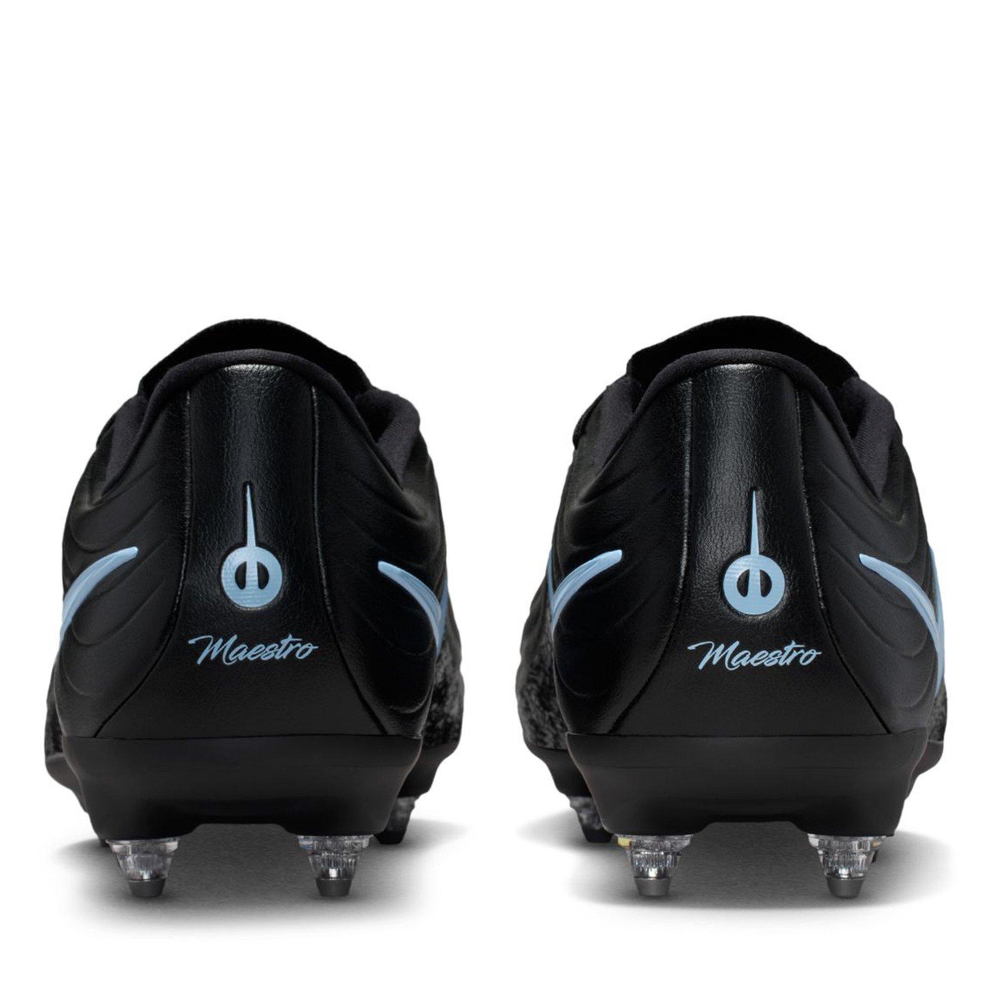 Schwarz/Blau - Nike - Tiempo Academy Adults Soft Ground Football Boots - 5