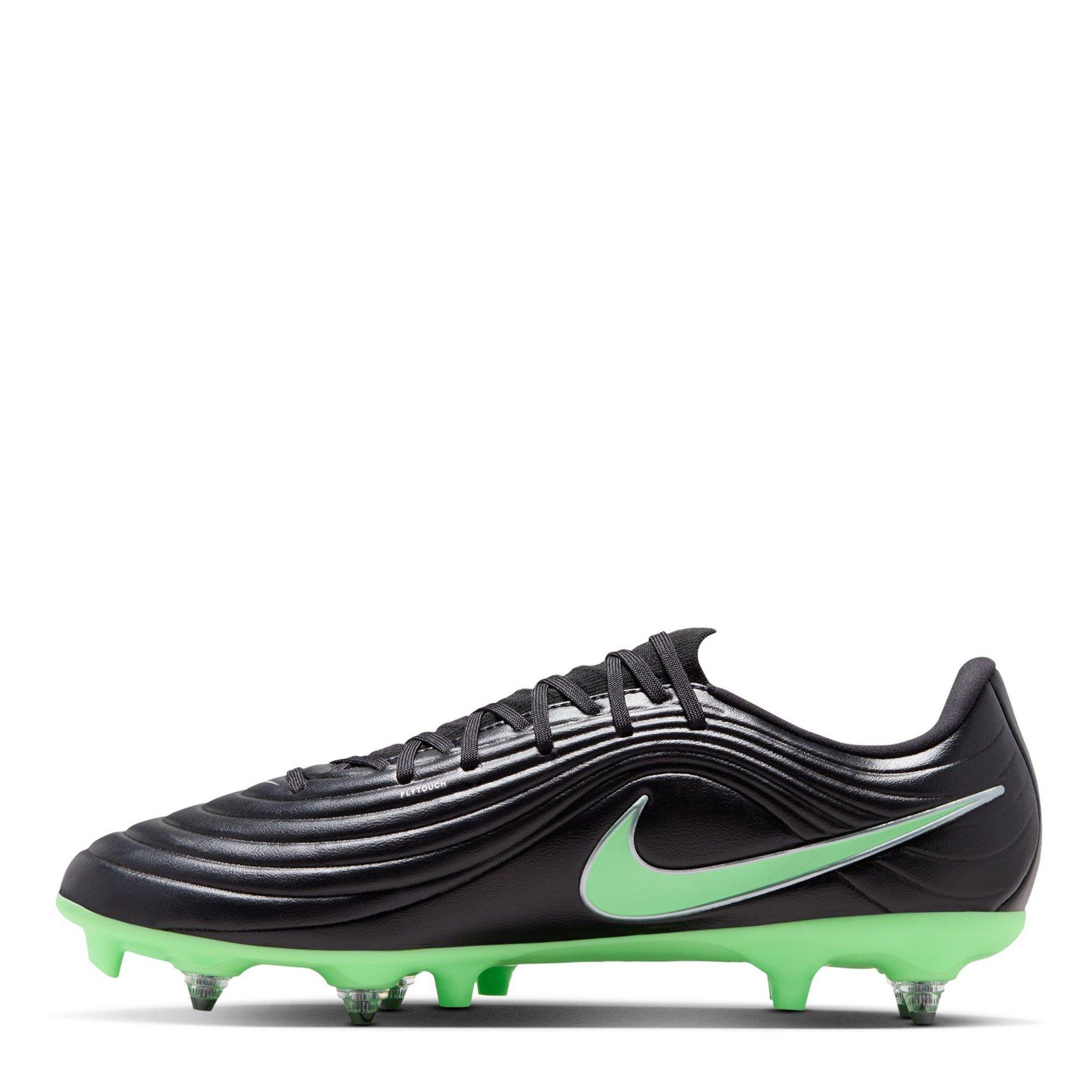 Black/Green - Nike - Tiempo Academy Adults Soft Ground Football Boots - 2