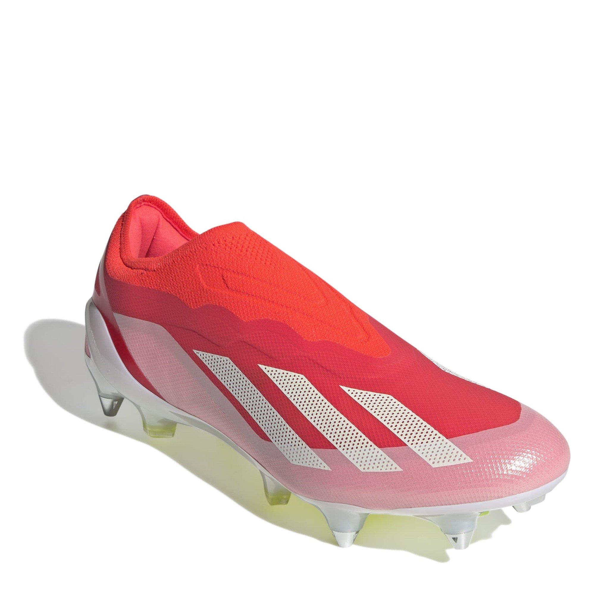 Solar Red/Ftwr - adidas - X Crazyfast Elite Soft Ground Football Boots - 3