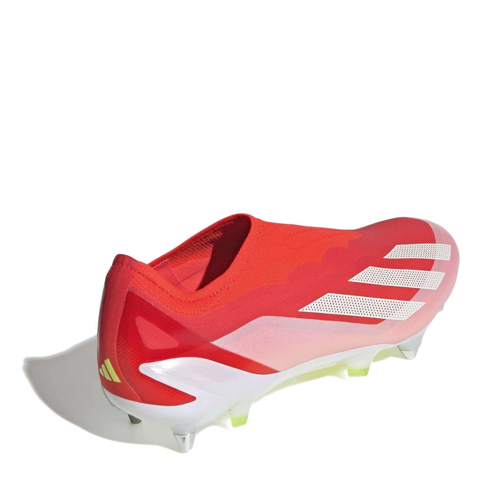Solar Red/Ftwr - adidas - X Crazyfast Elite Soft Ground Football Boots - 4
