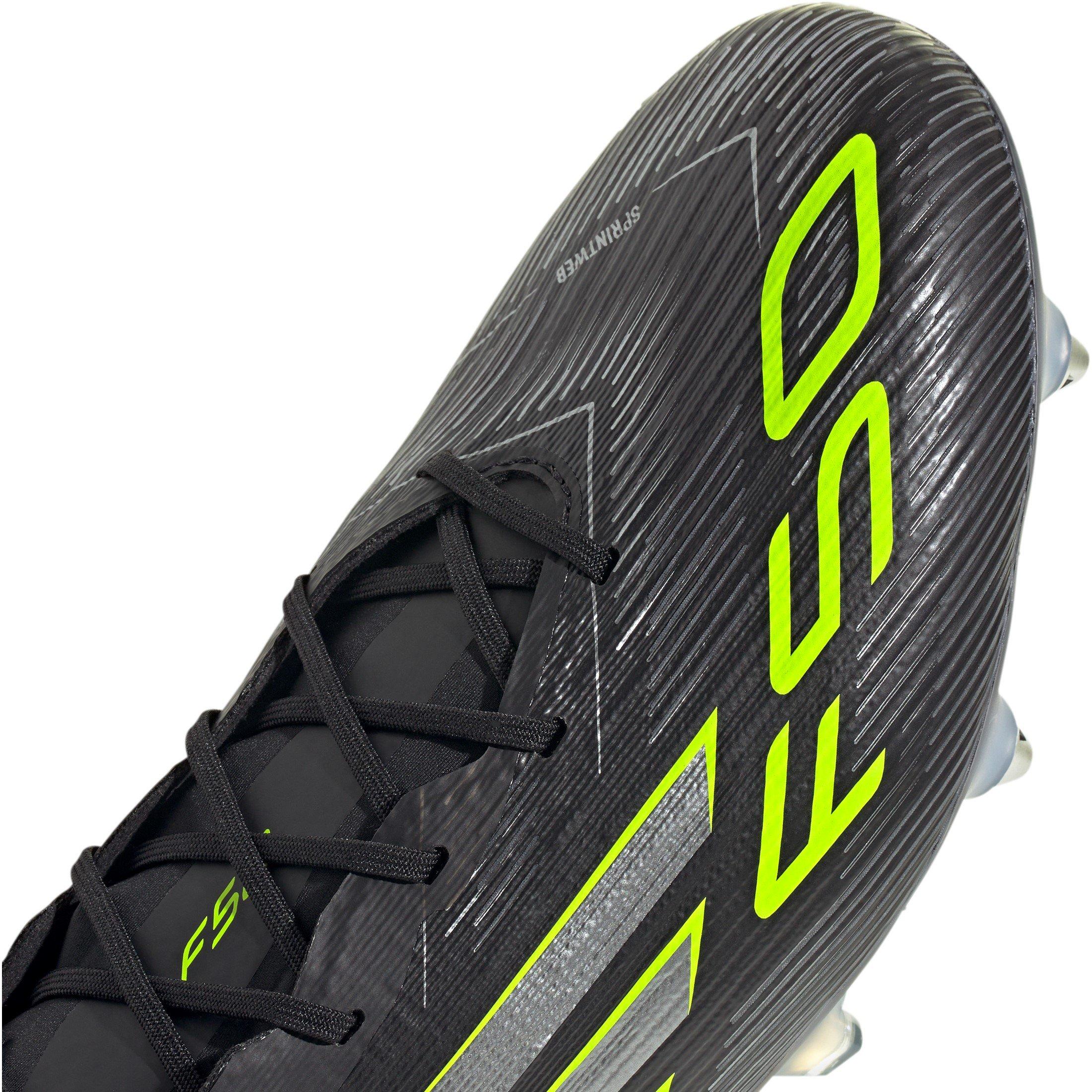 Black/Lemon - adidas - F50 Elite Adults Soft Ground Football Boots - 8