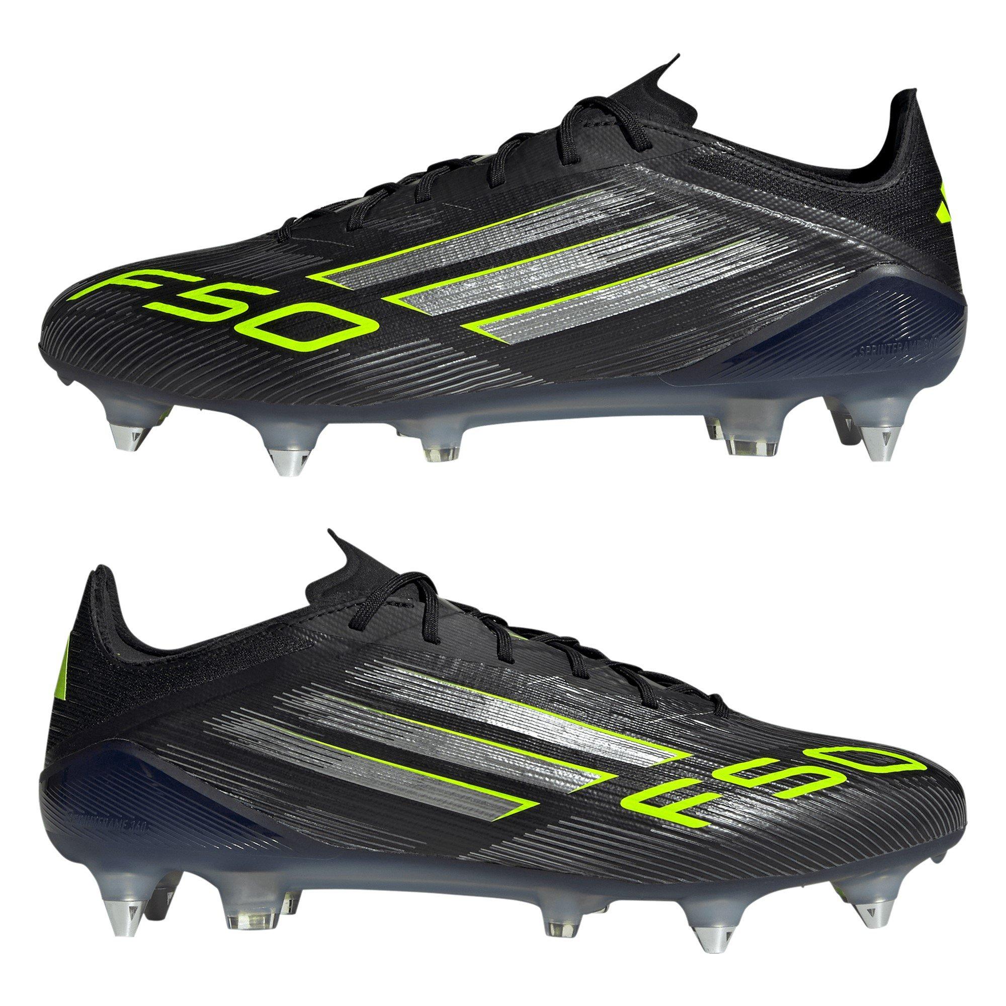 Black/Lemon - adidas - F50 Elite Adults Soft Ground Football Boots - 9