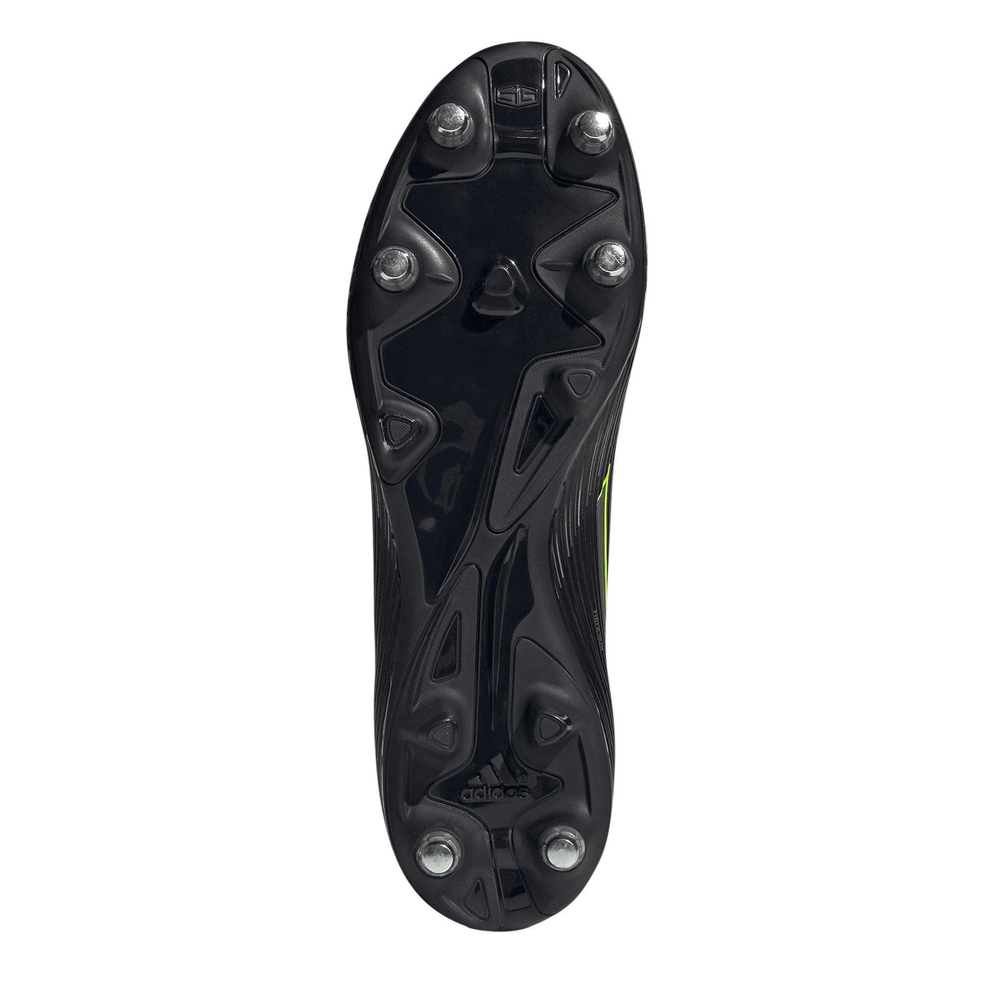 Black/Lemon - adidas - F50 League Adults Mid Soft Ground Football Boots - 6