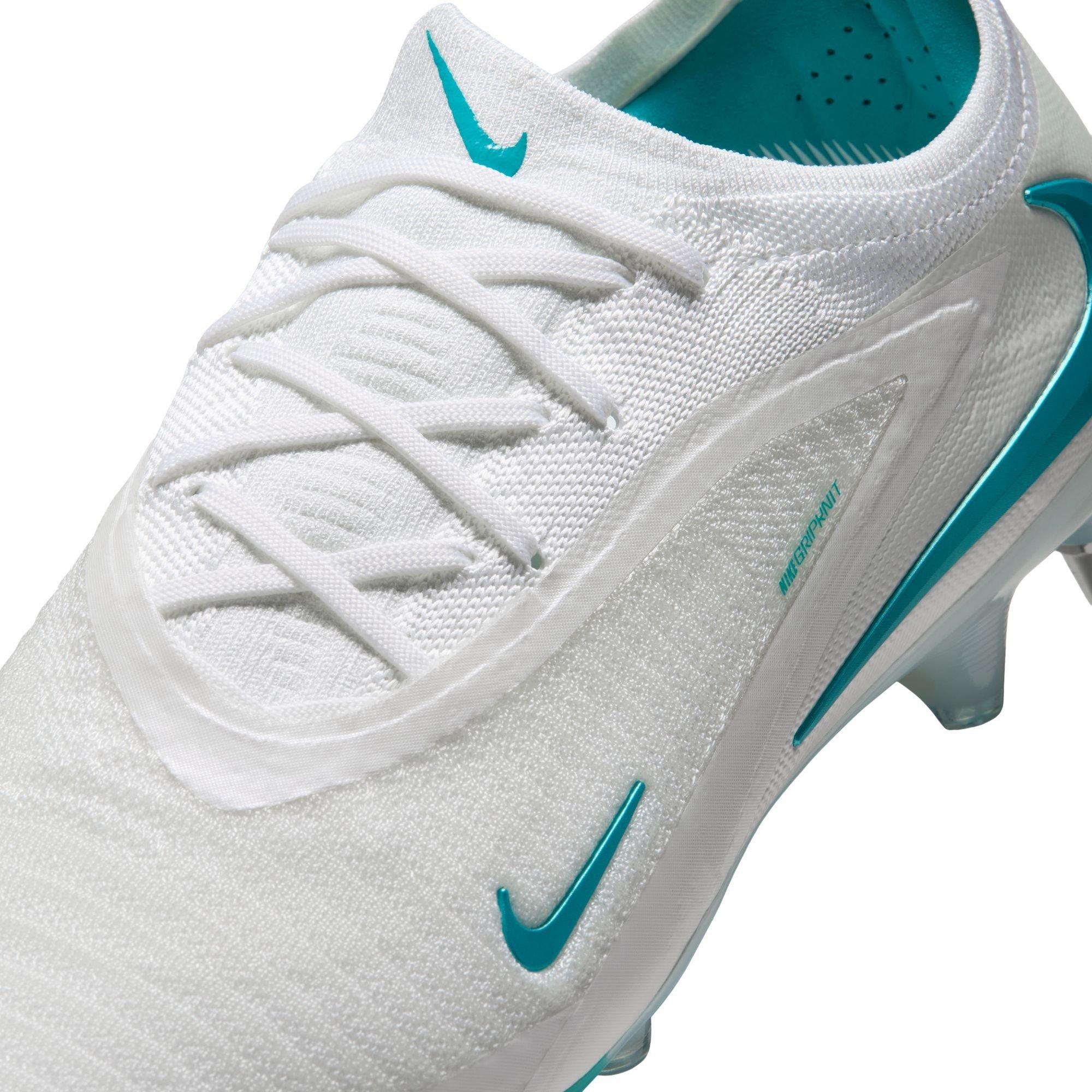 Hvid/Kaktus - Nike - Phantom 6 Low Elite Adults Soft Ground Football Boots - 7