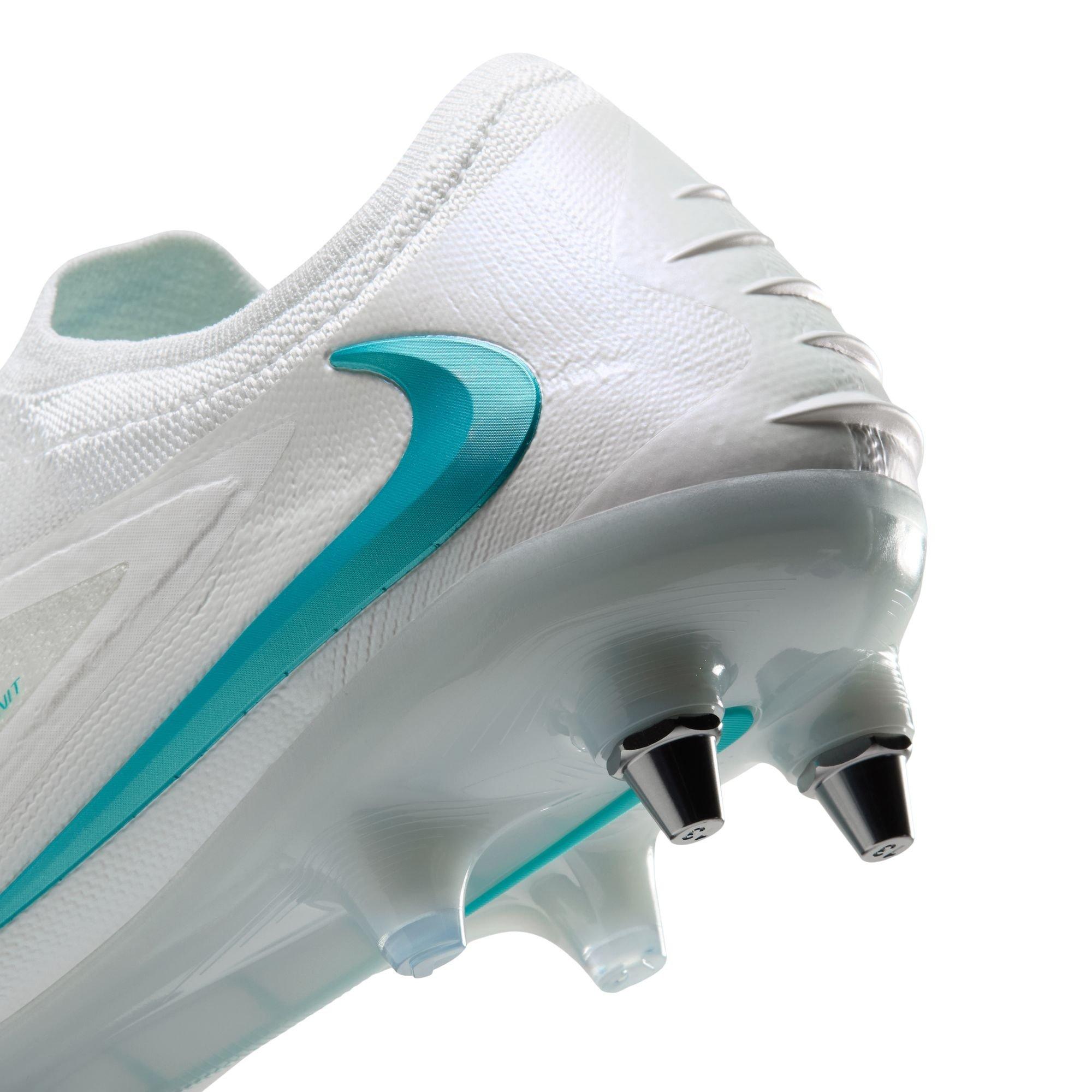 Hvid/Kaktus - Nike - Phantom 6 Low Elite Adults Soft Ground Football Boots - 8