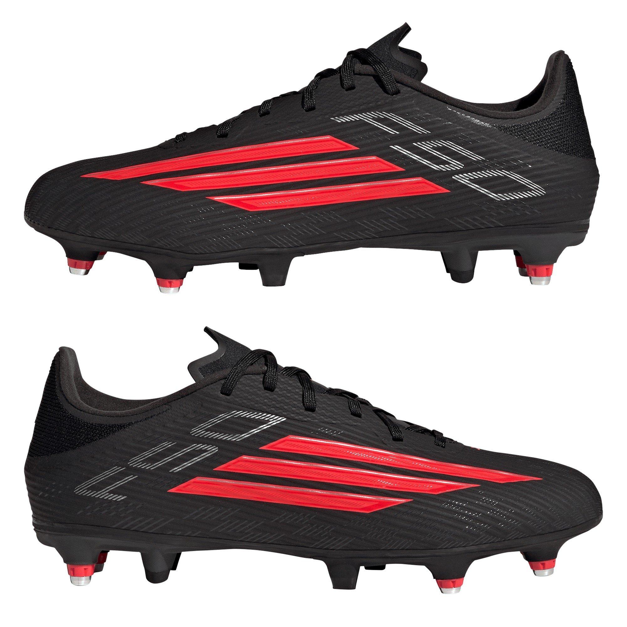 Sort/Rød/Sort - adidas - F50 League Adults Soft Ground Football Boots - 9