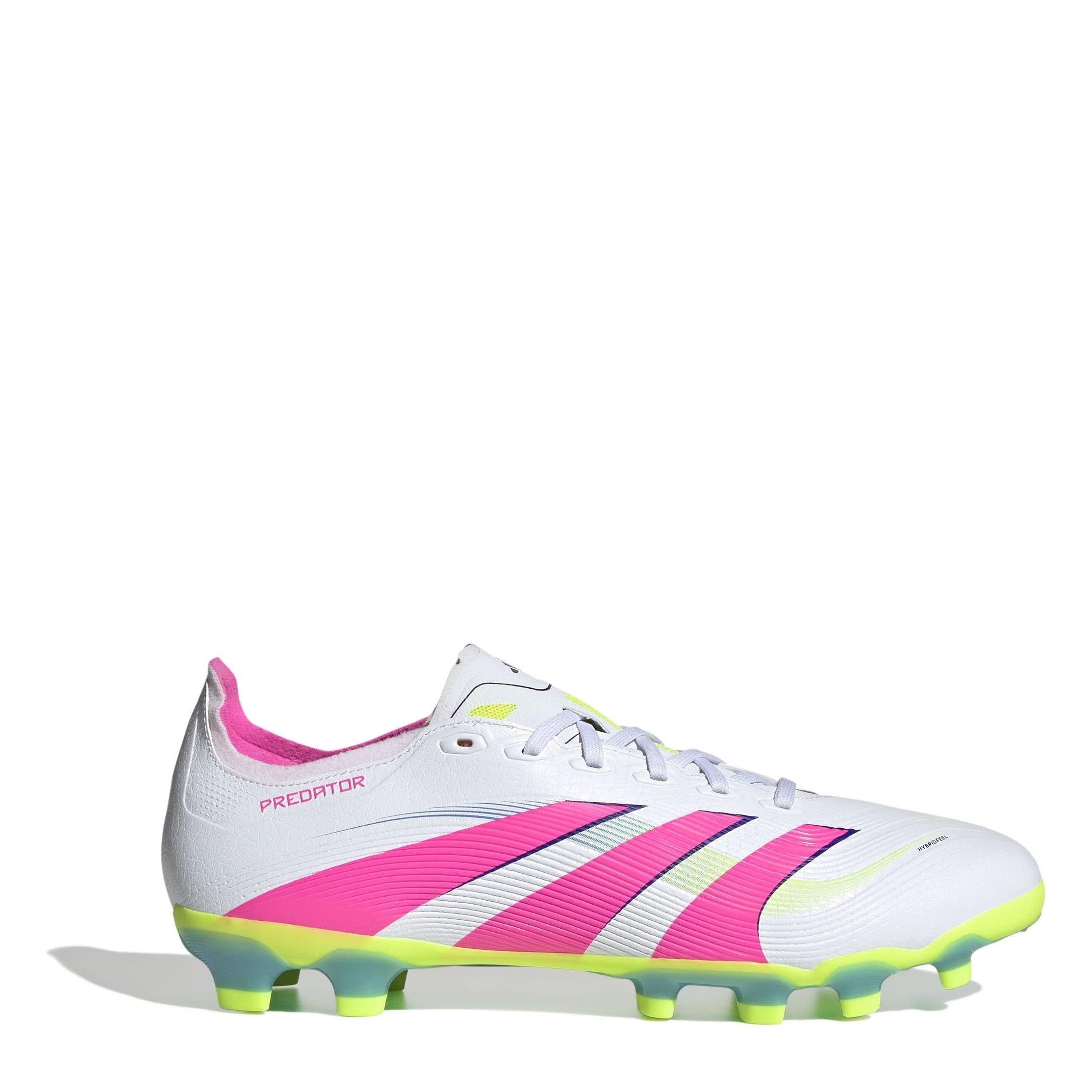 Adidas Men's Predator League Adults  Ground Football Boots - Ftwr White/Luci - 7.5 (41.3)