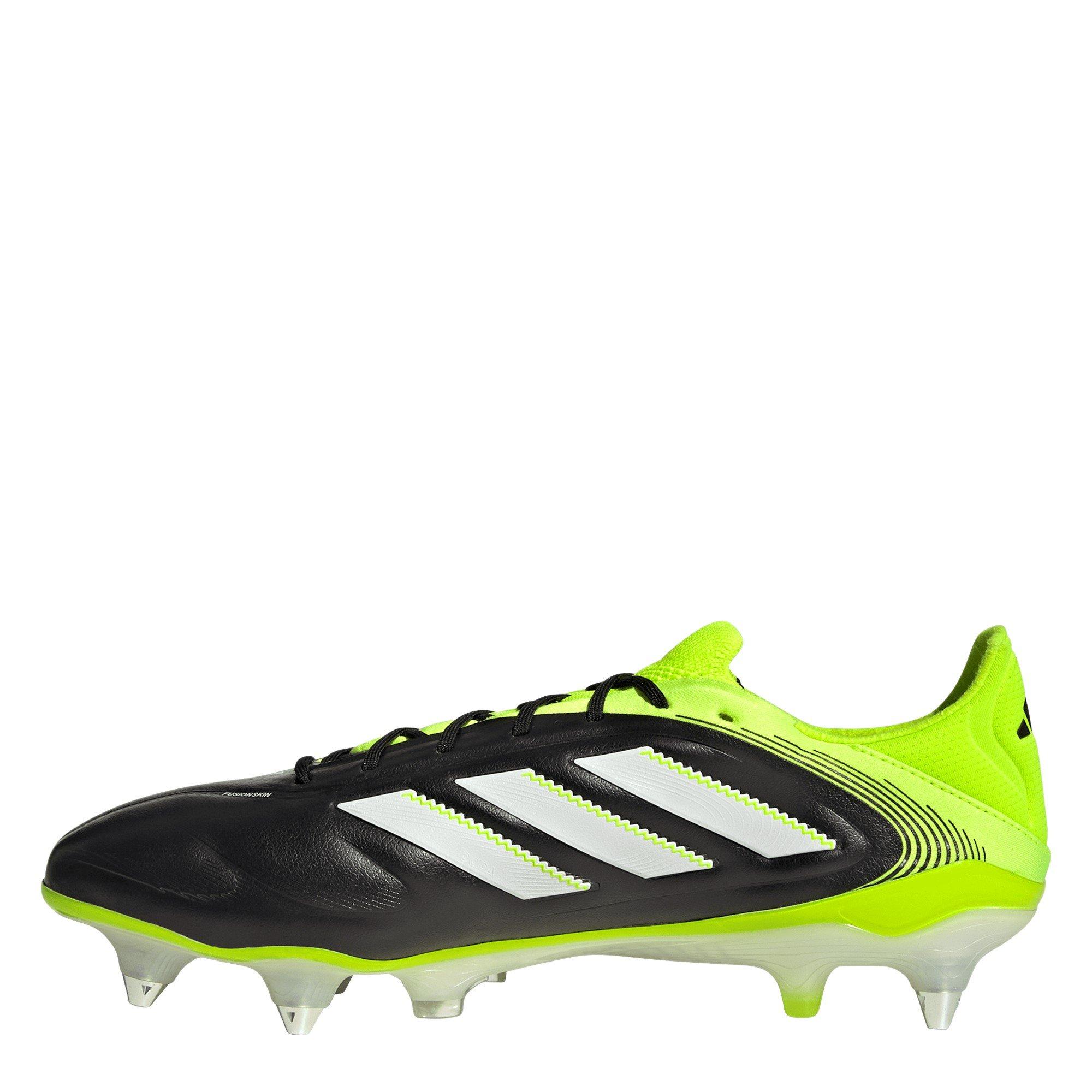 Black/Lemon - adidas - Copa Pure 3 Elite Adults Soft Ground Football Boots - 2