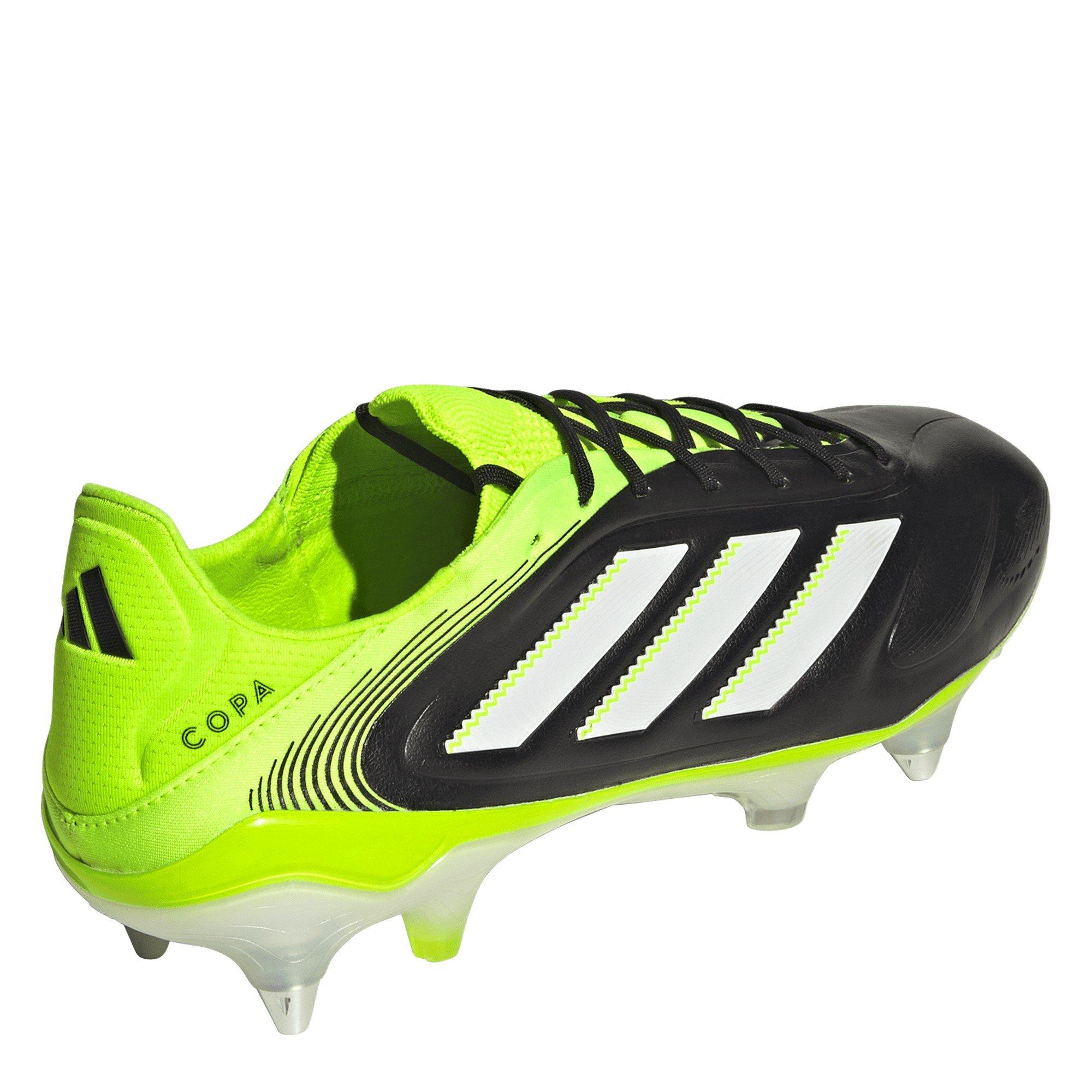 Black/Lemon - adidas - Copa Pure 3 Elite Adults Soft Ground Football Boots - 4