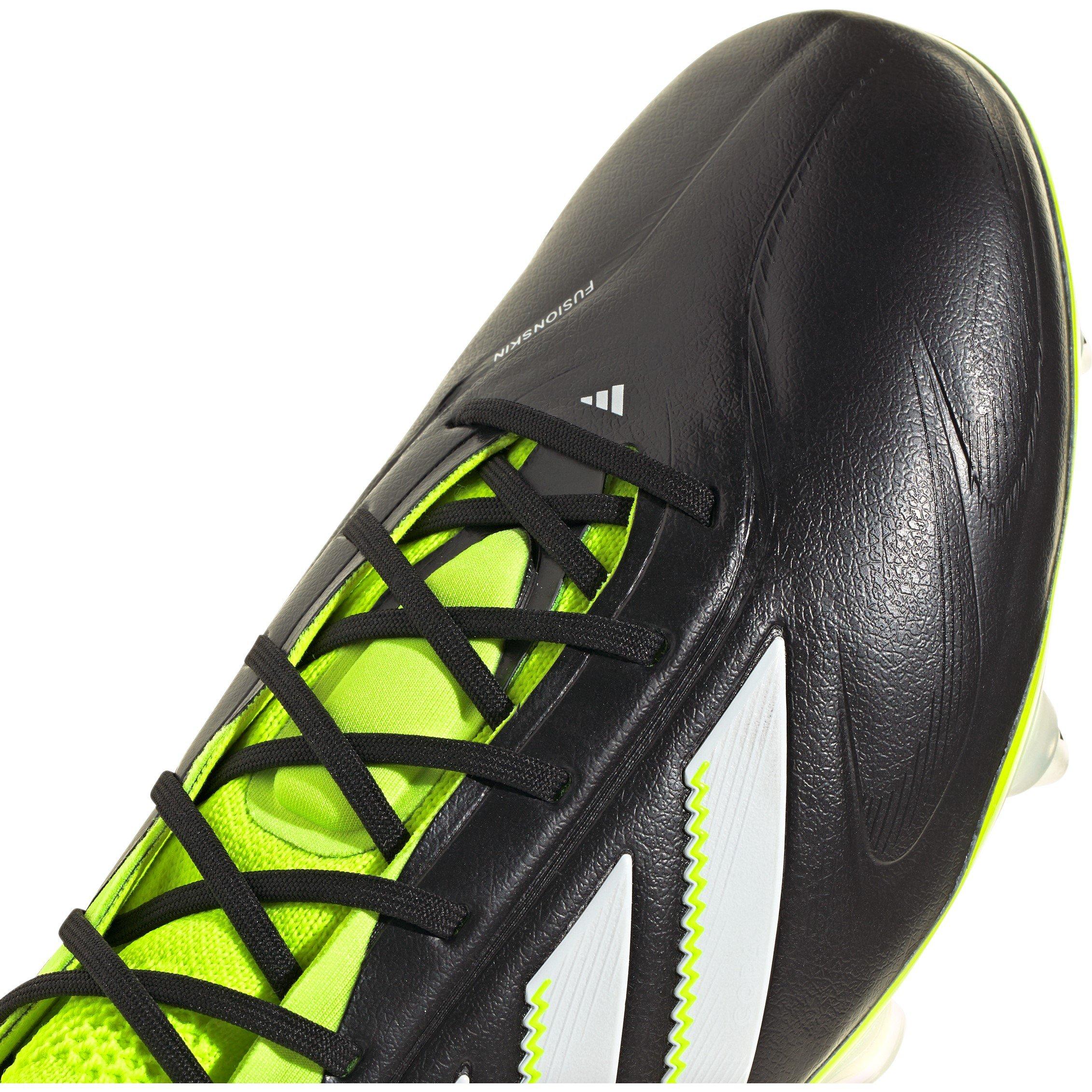 Black/Lemon - adidas - Copa Pure 3 Elite Adults Soft Ground Football Boots - 8