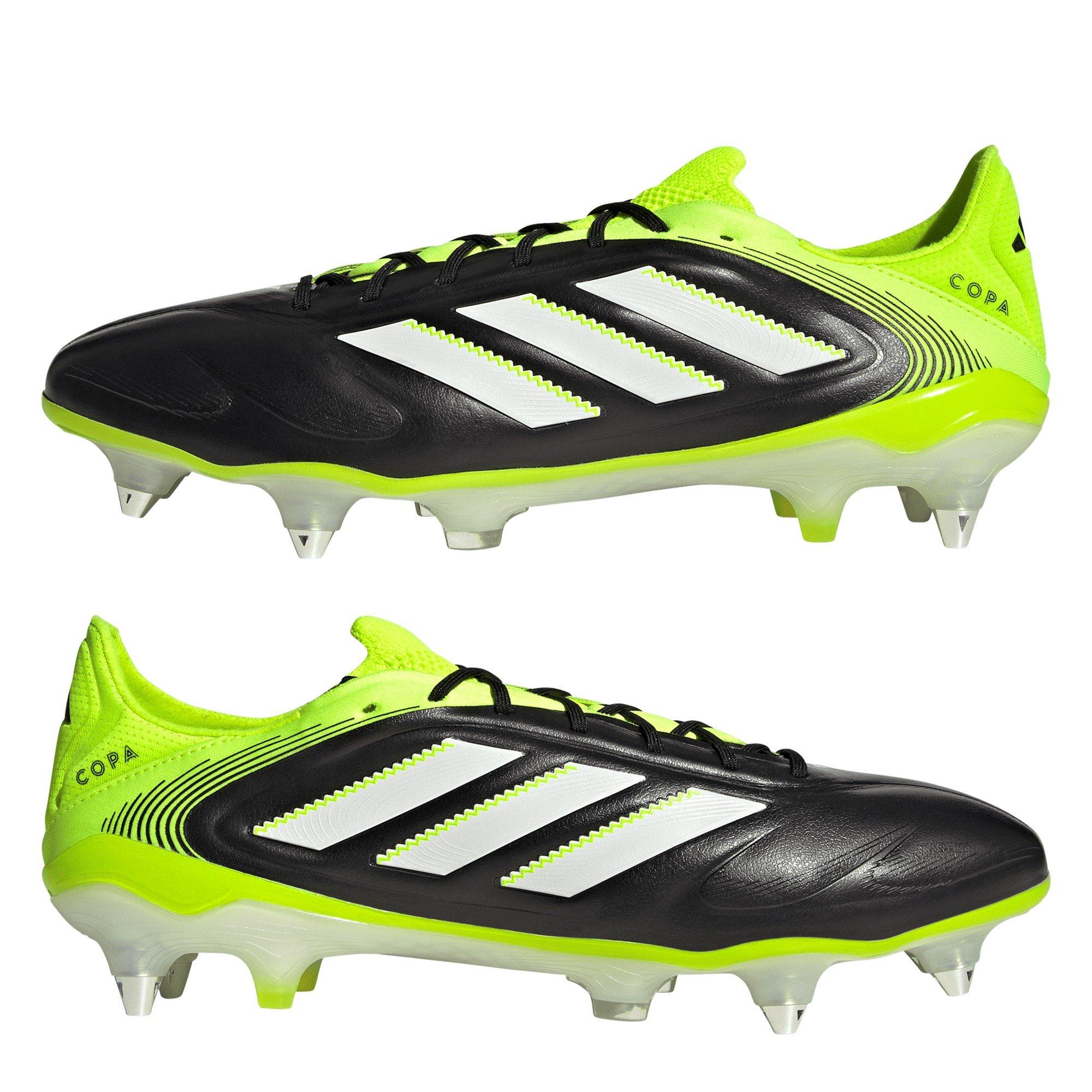 Black/Lemon - adidas - Copa Pure 3 Elite Adults Soft Ground Football Boots - 9