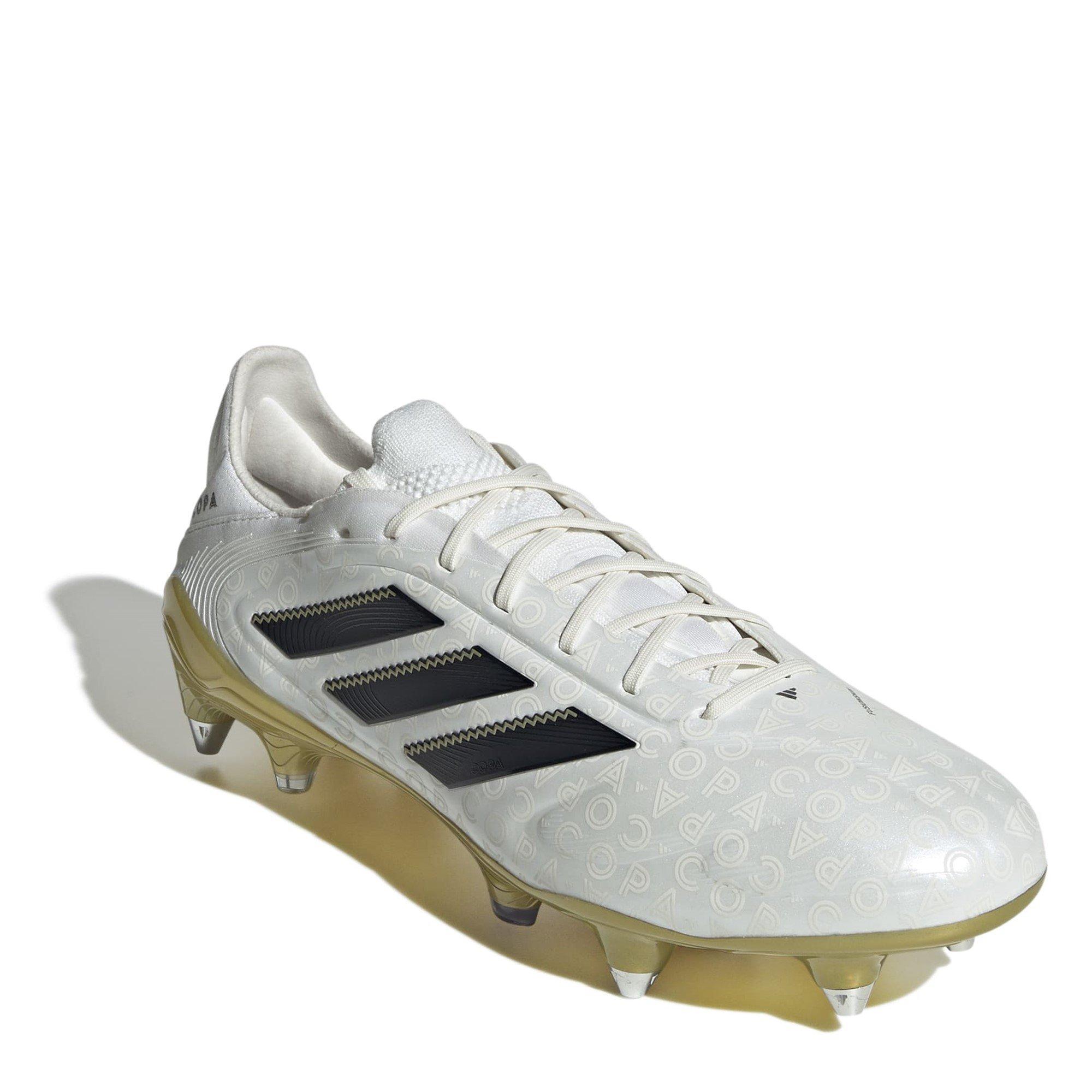 Weiß/Schwarz/Gold - adidas - Copa Pure 3 Elite Adults Soft Ground Football Boots - 3