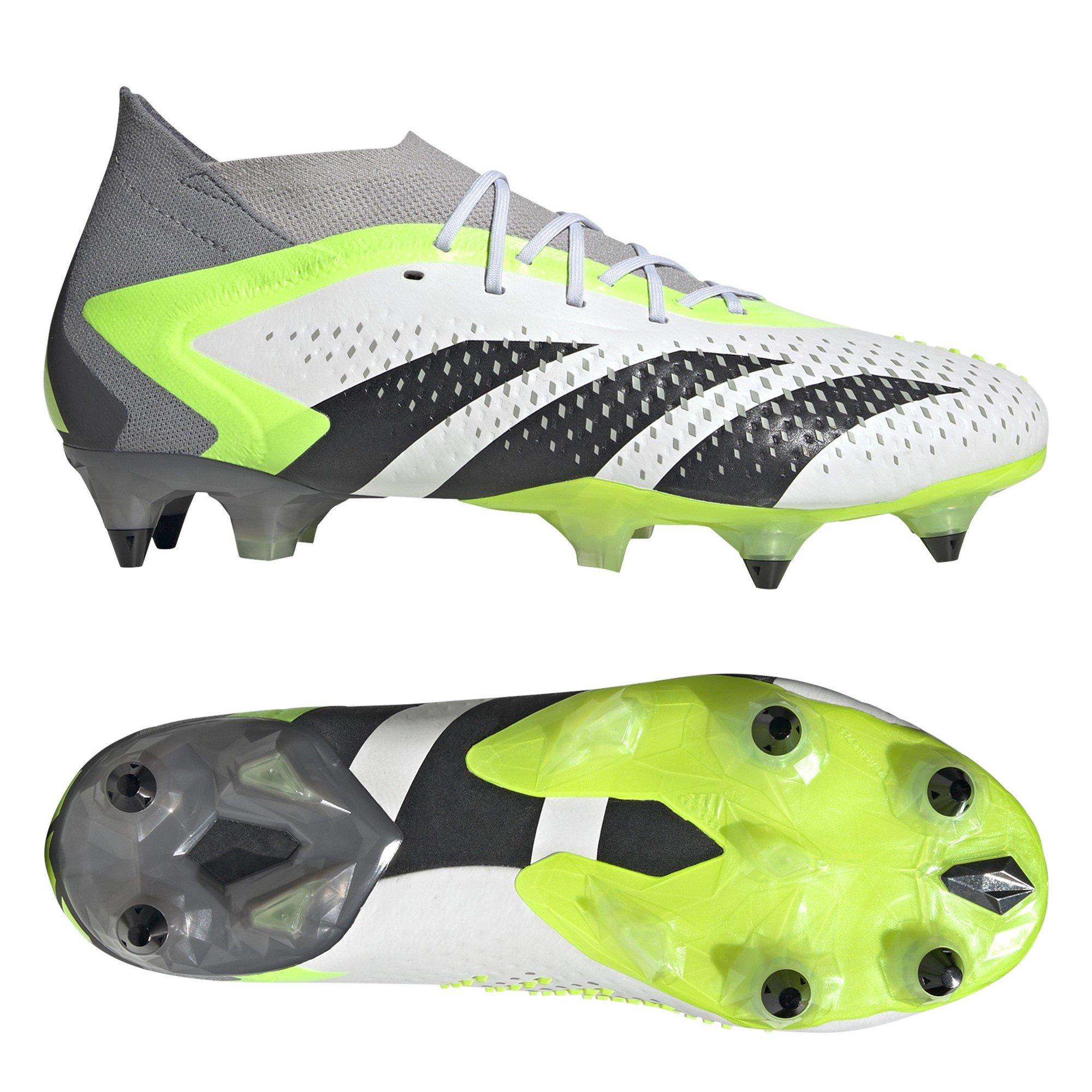 Bianco/Nero/Limone - adidas - adidas Predator Accuracy Soft Ground Football Boots - 12