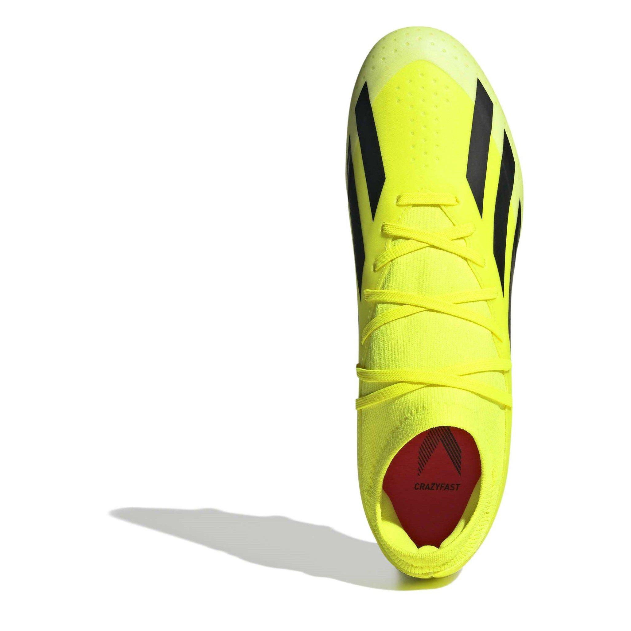 Team Solar Yell - adidas - X Crazyfast League Soft Ground Football Boots - 5