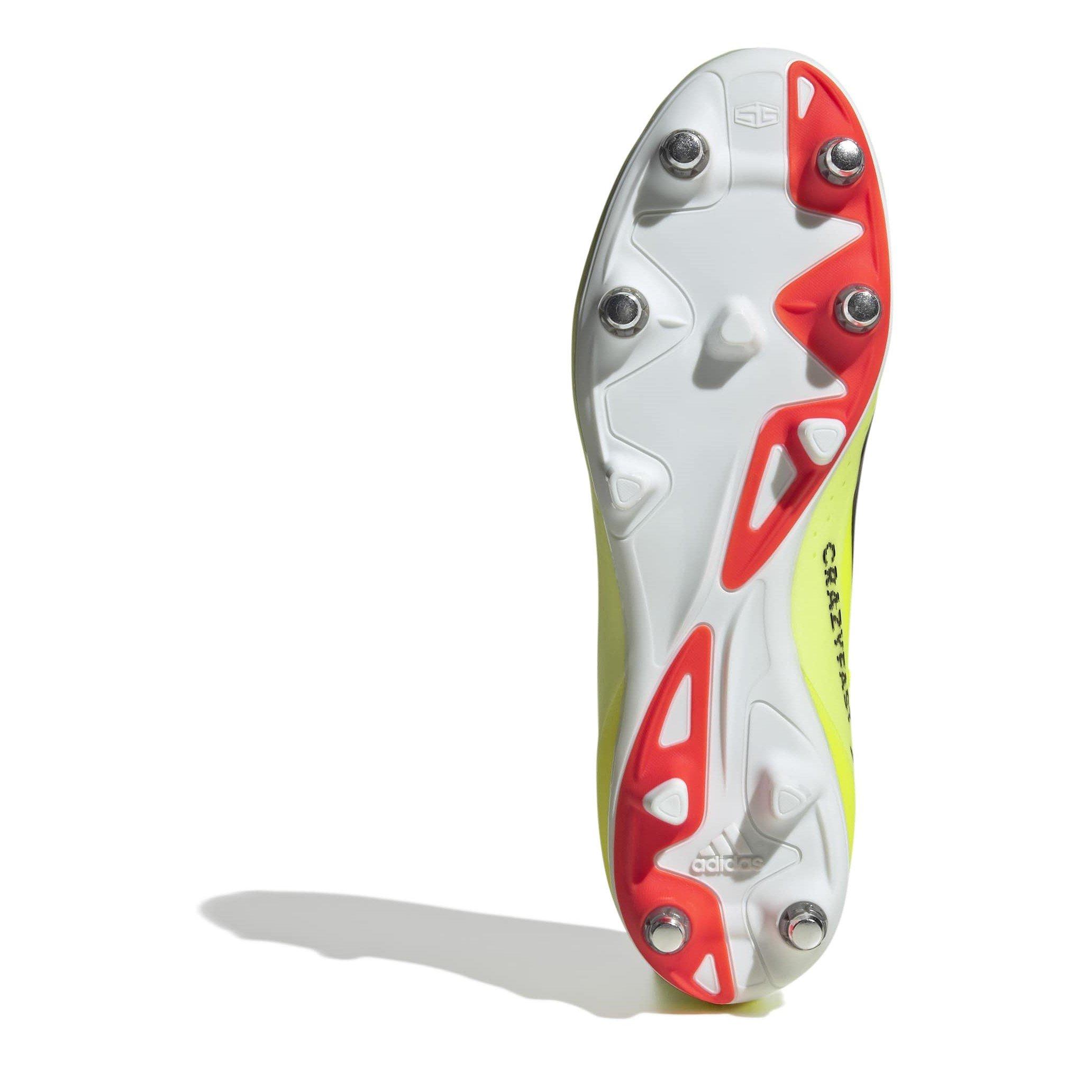 Team Solar Yell - adidas - X Crazyfast League Soft Ground Football Boots - 6
