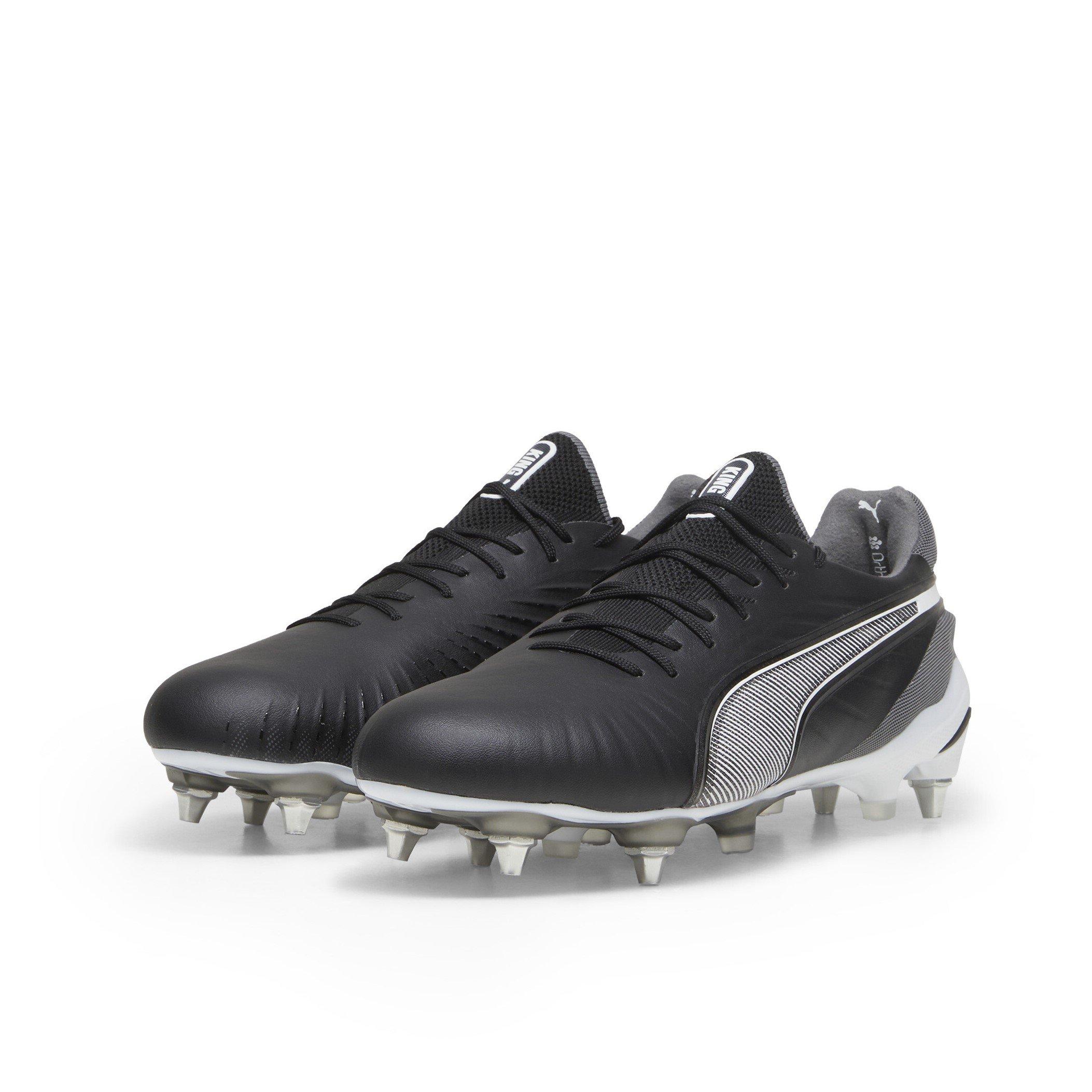 Puma Men's King Ultimate Soft Ground Football Boots - Black Puma Black - 8.5 (42.5)
