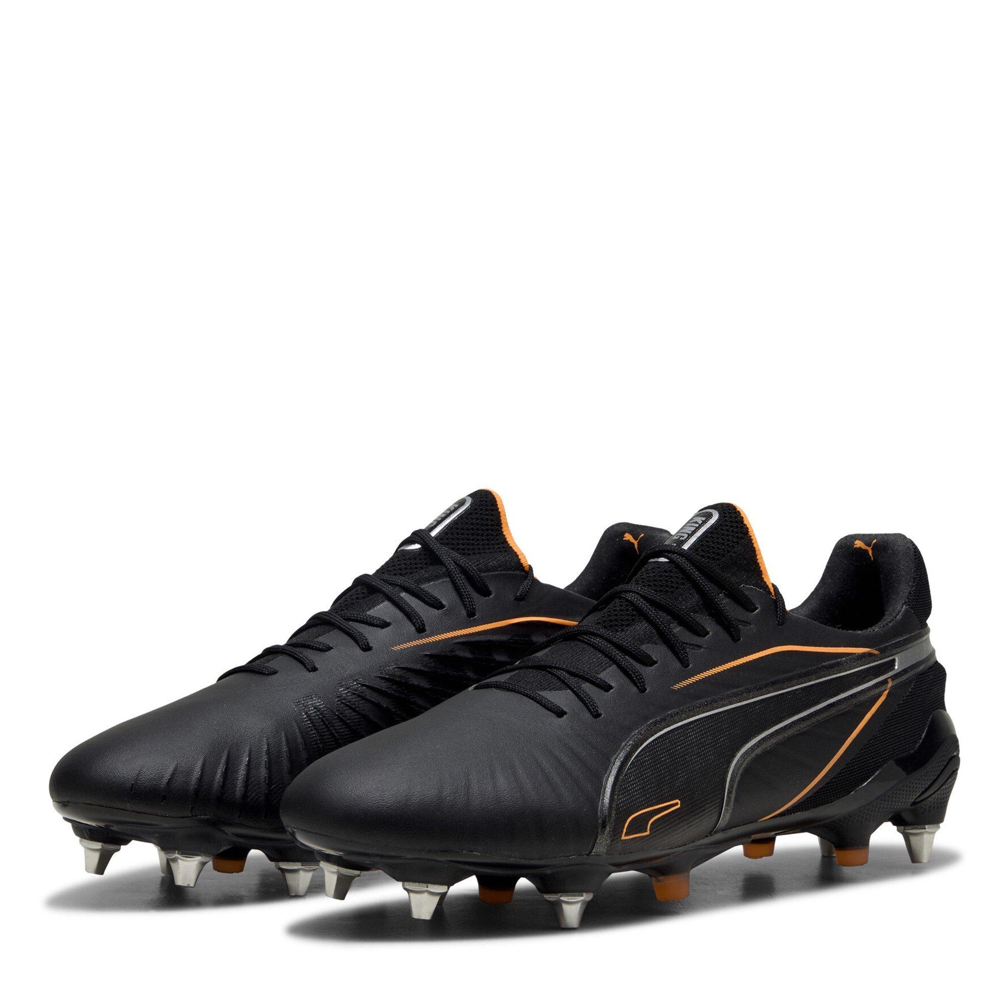 Puma Men's King Ultimate Soft Ground Football Boots - Black Puma Black - 6 (39)