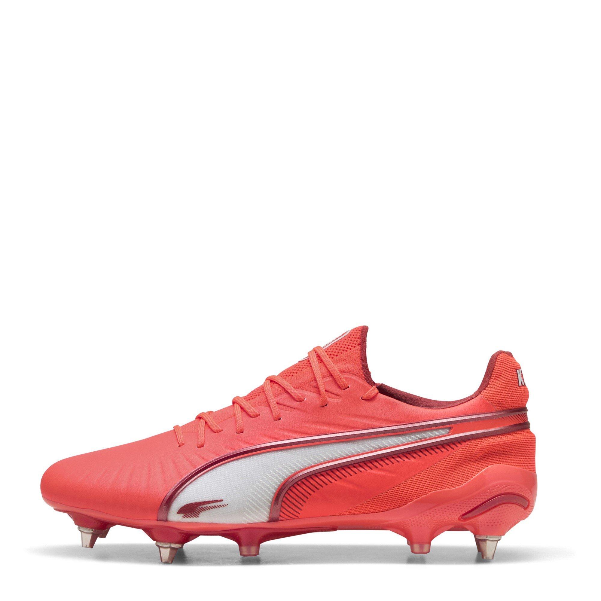 Glowing Red - Puma - King Ultimate Mxsg Soft Ground Football Boots Mens - 2