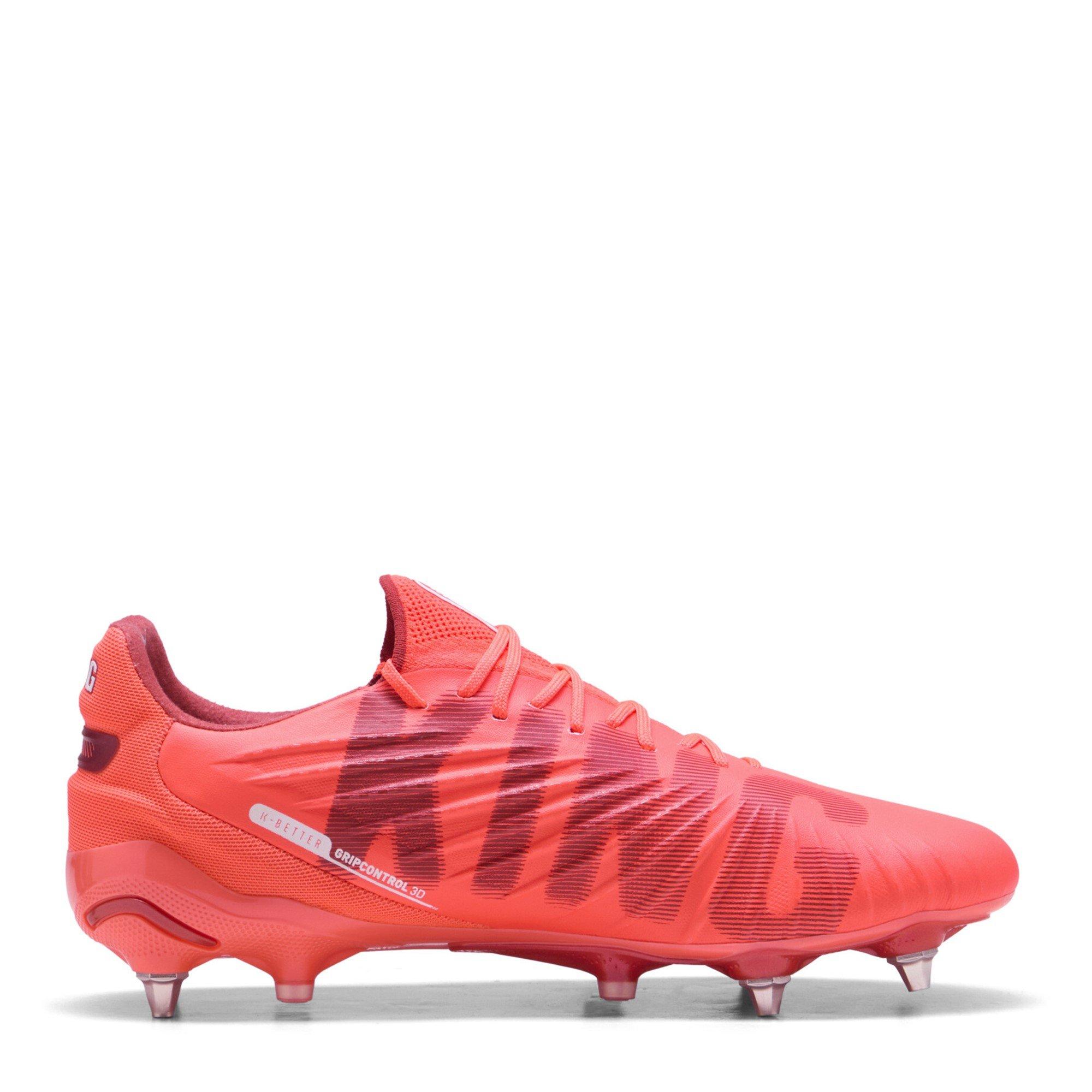 Glowing Red - Puma - King Ultimate Mxsg Soft Ground Football Boots Mens - 4