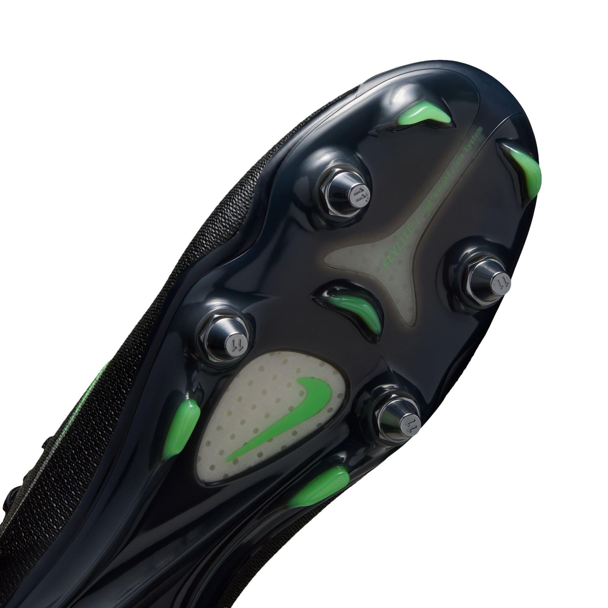 Black/Green - Nike - Nike Air Zoom Mercurial Vapor Elite Adults Soft Ground Football Boots - 11