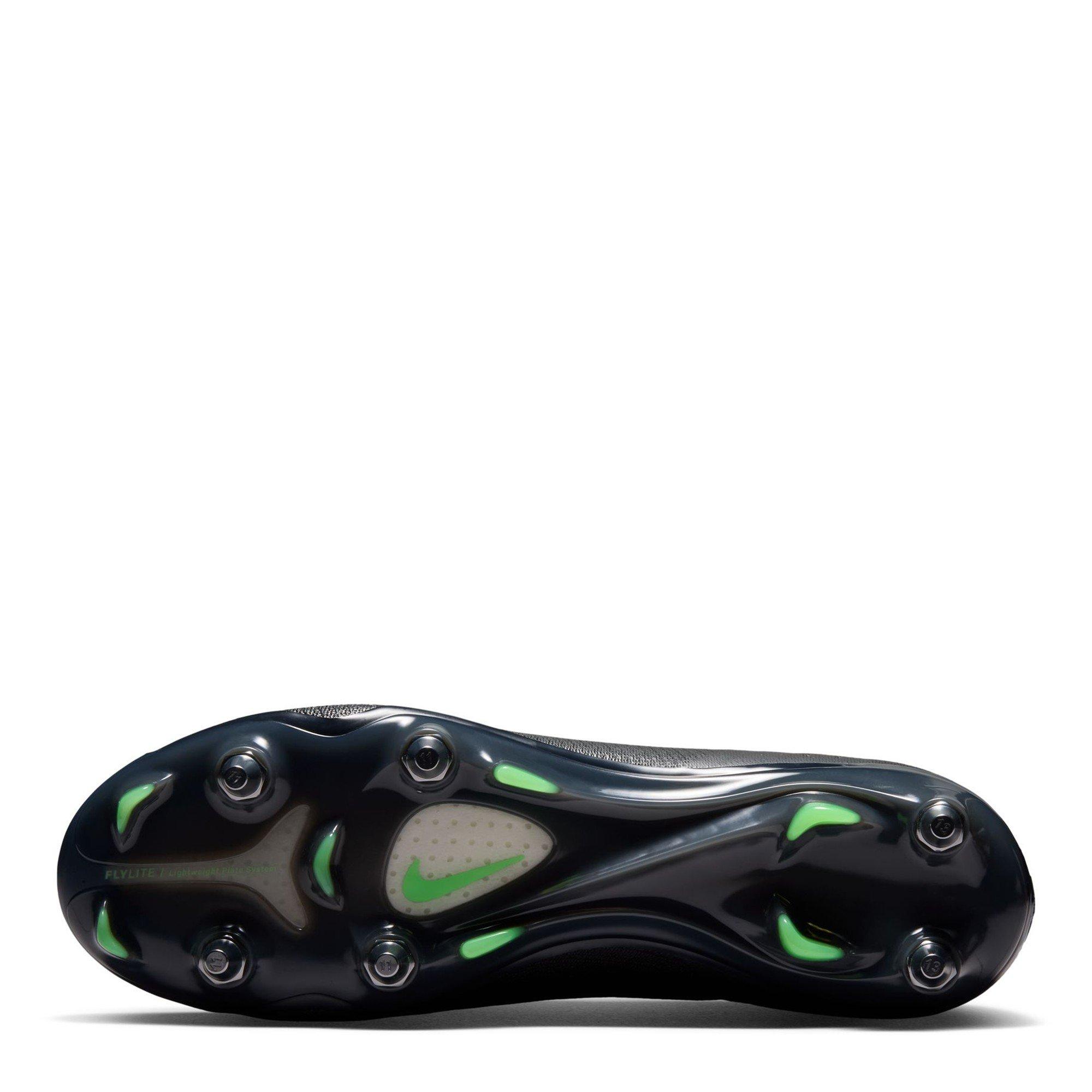 Black/Green - Nike - Nike Air Zoom Mercurial Vapor Elite Adults Soft Ground Football Boots - 3