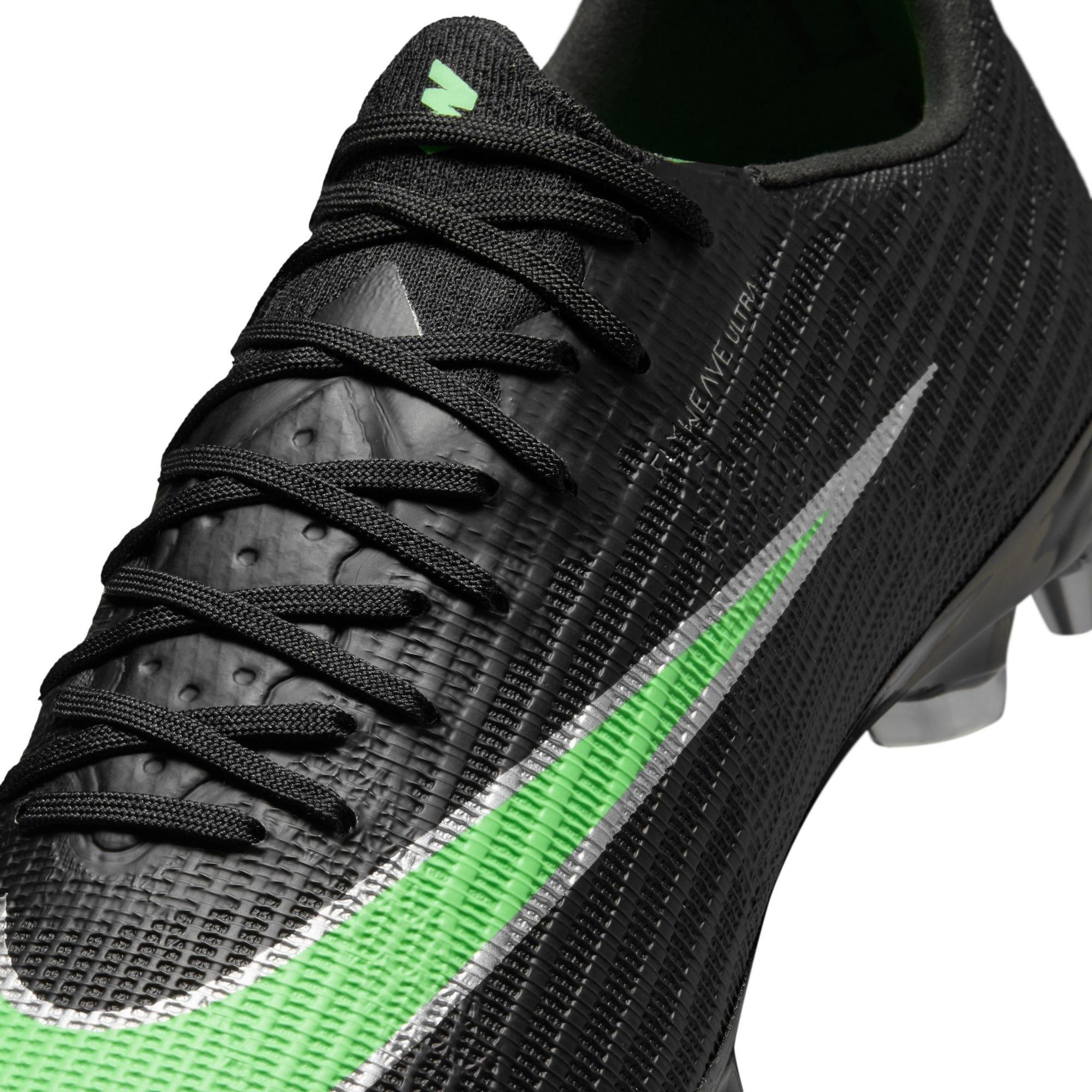 Black/Green - Nike - Nike Air Zoom Mercurial Superfly XI Elite Adults Soft Ground Football Boots - 7