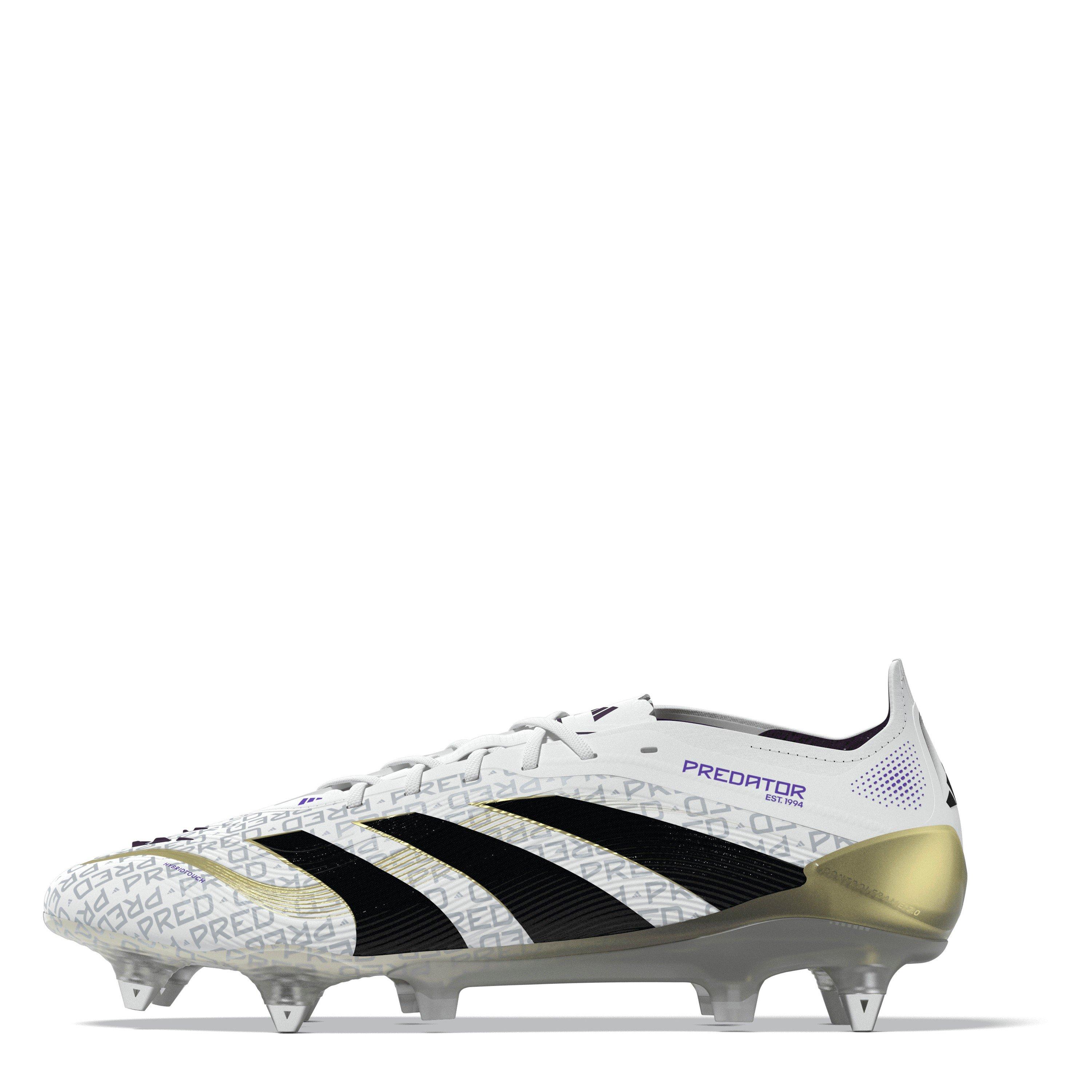 Ftwr White/Core - adidas - Men's Predator Elite Soft Ground Football Boot - 1