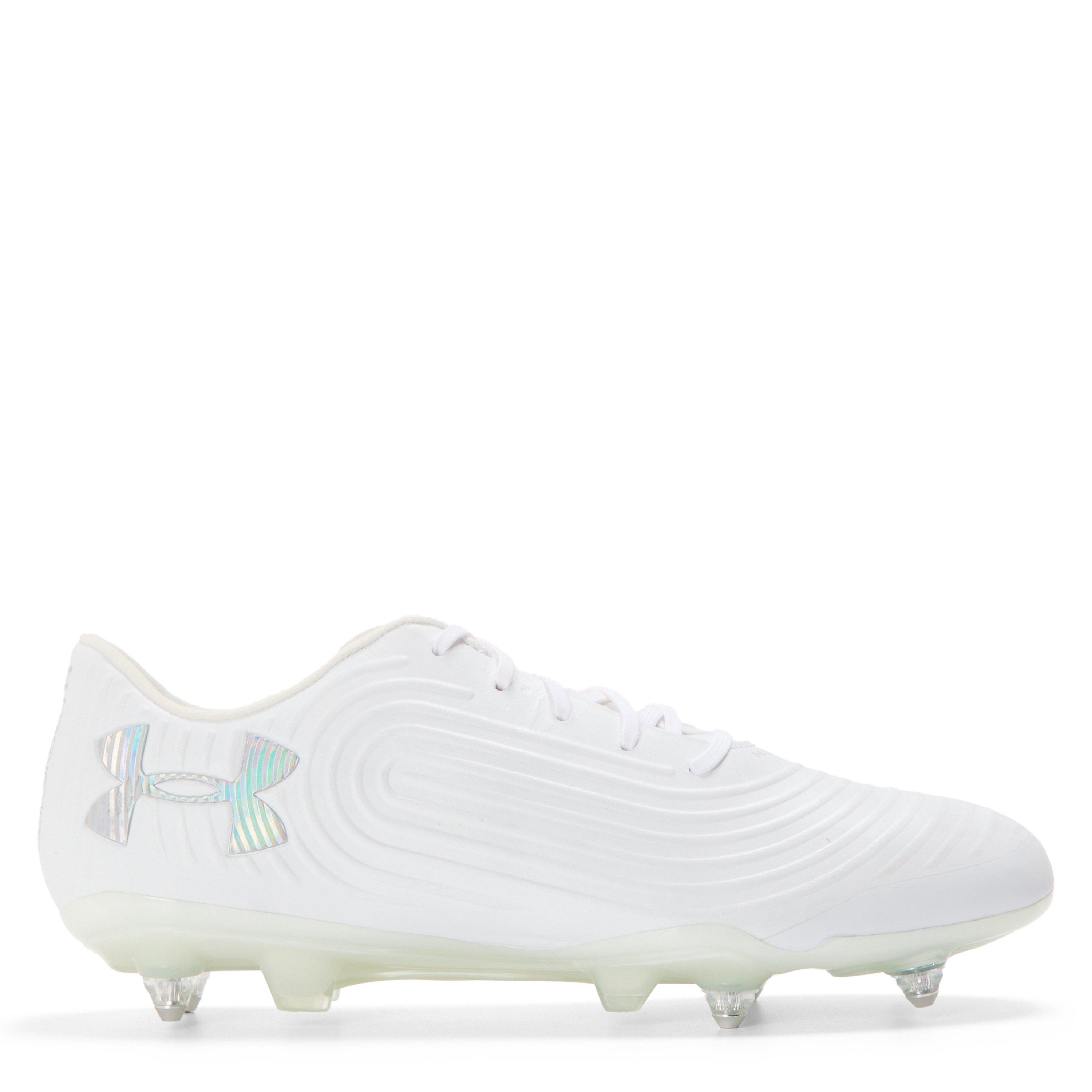 White - Under Armour - Men's Magnetico Ctrl Pr Soft Ground Football Boots - 1